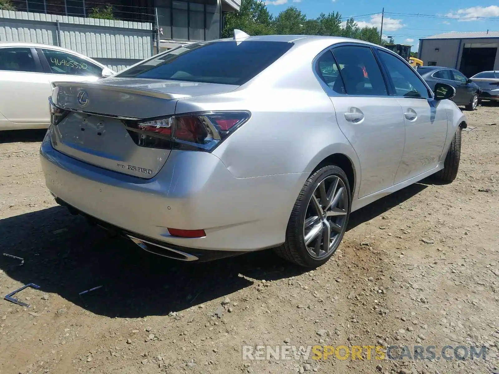 4 Photograph of a damaged car JTHCZ1BL7KA012058 LEXUS GS 350 BAS 2019