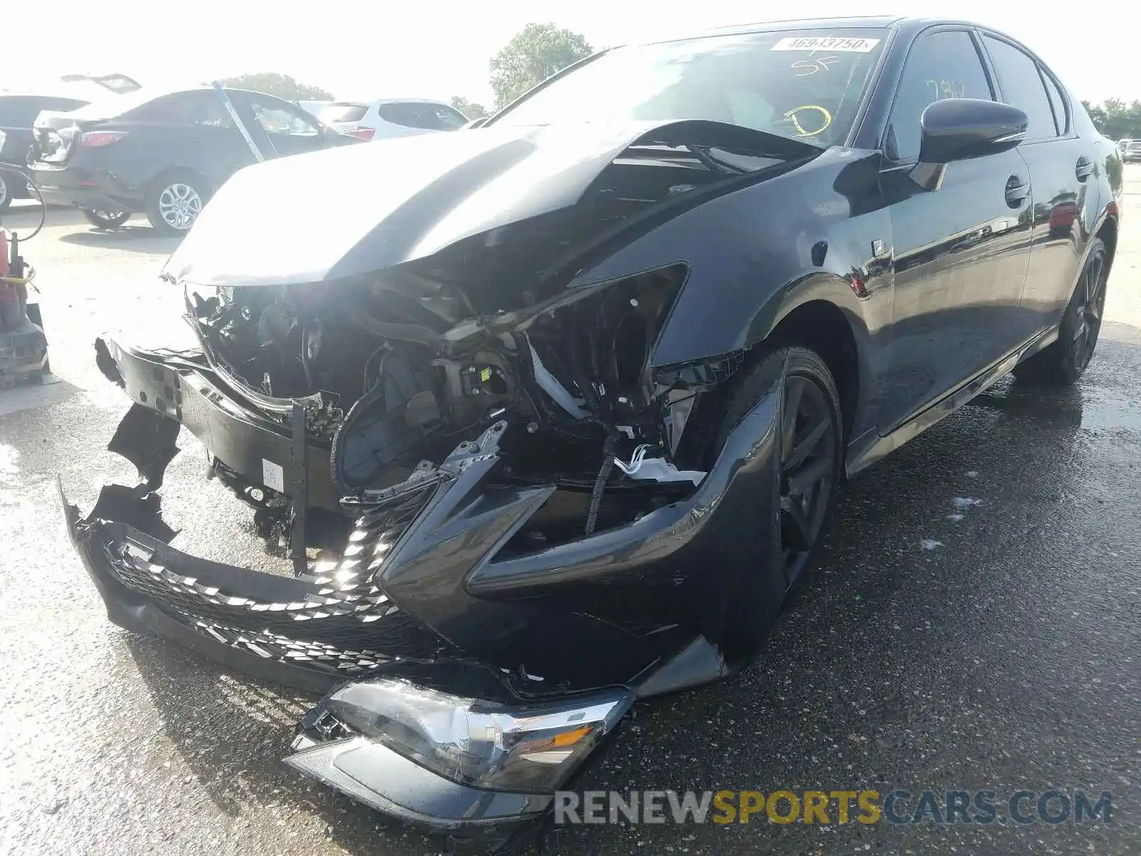 2 Photograph of a damaged car JTHEZ1BL0LA020061 LEXUS GS 350 F-S 2020