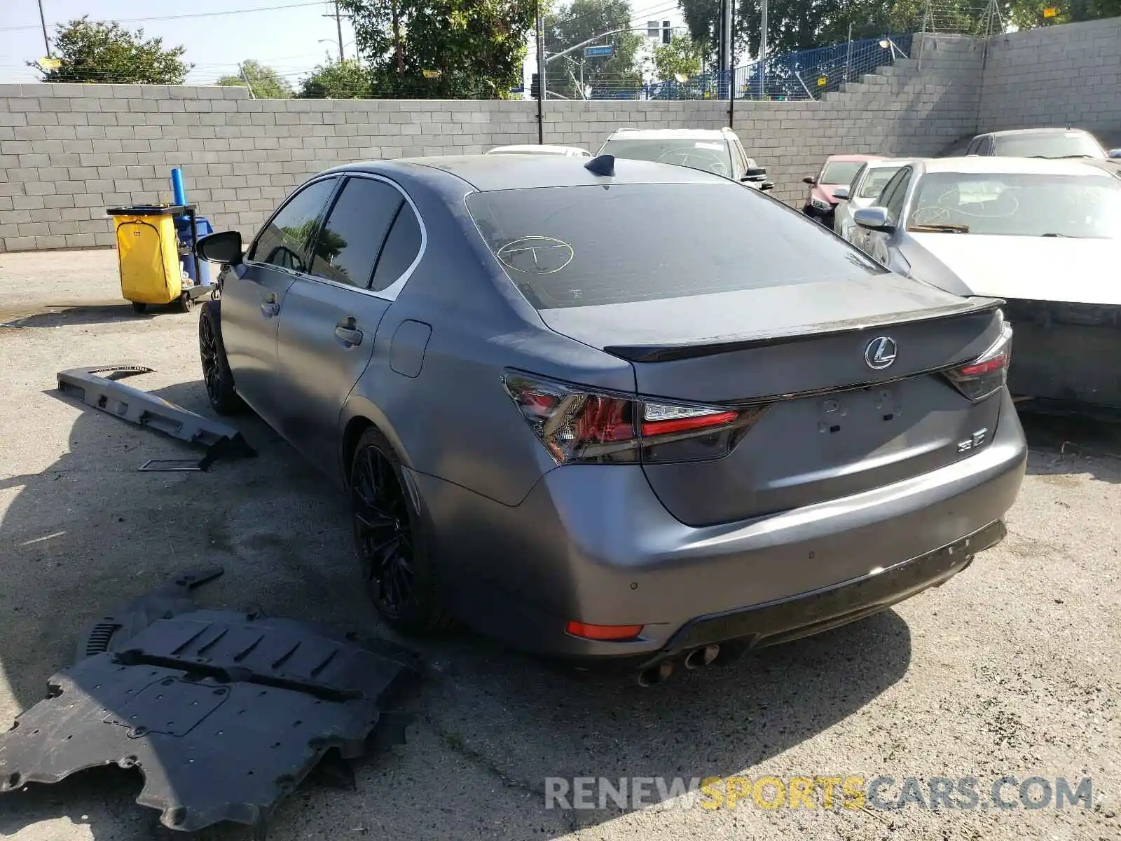 3 Photograph of a damaged car JTHBP1BL1KA002790 LEXUS GS-F 2019