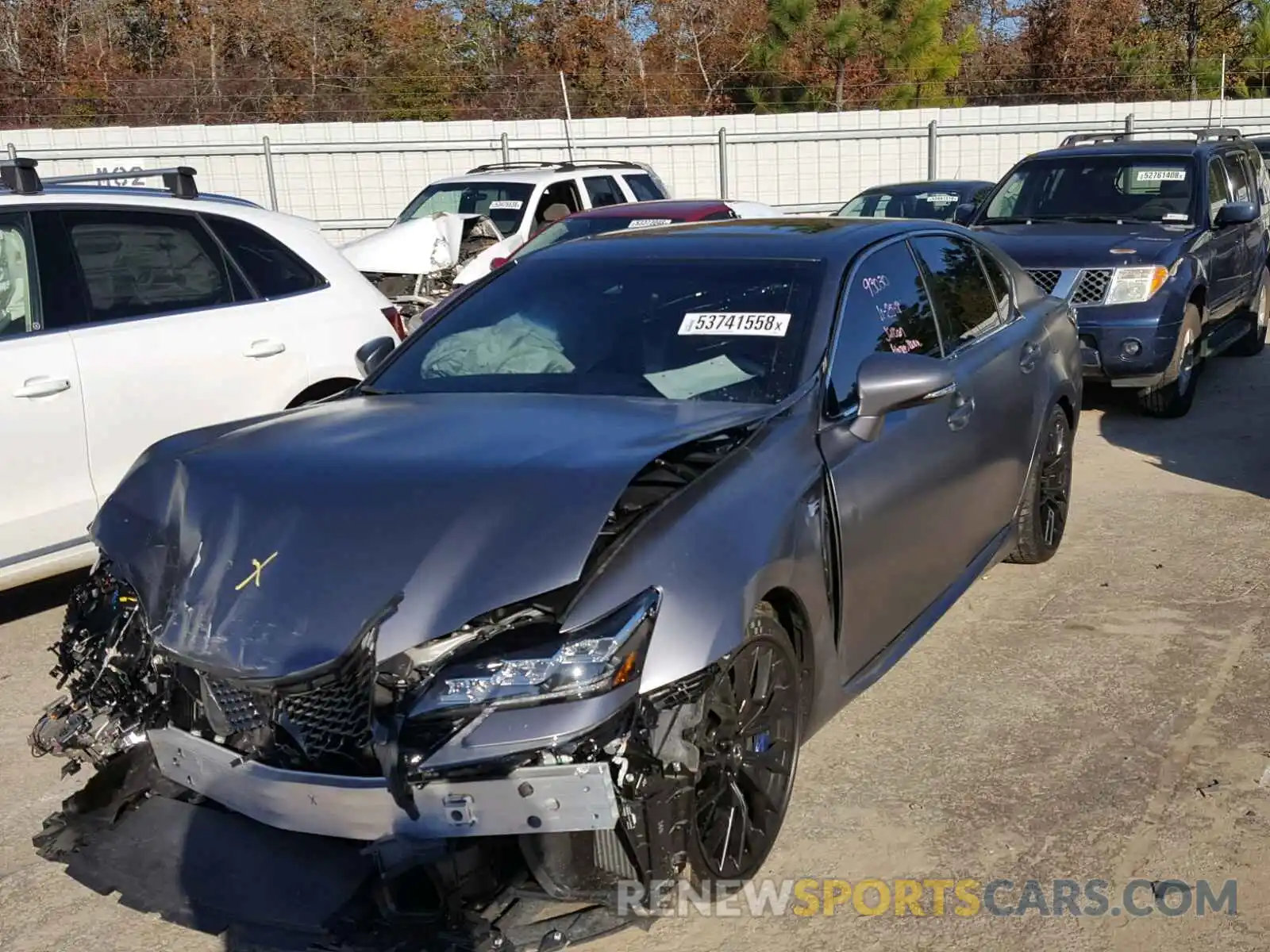 2 Photograph of a damaged car JTHBP1BL3KA002838 LEXUS GS-F 2019