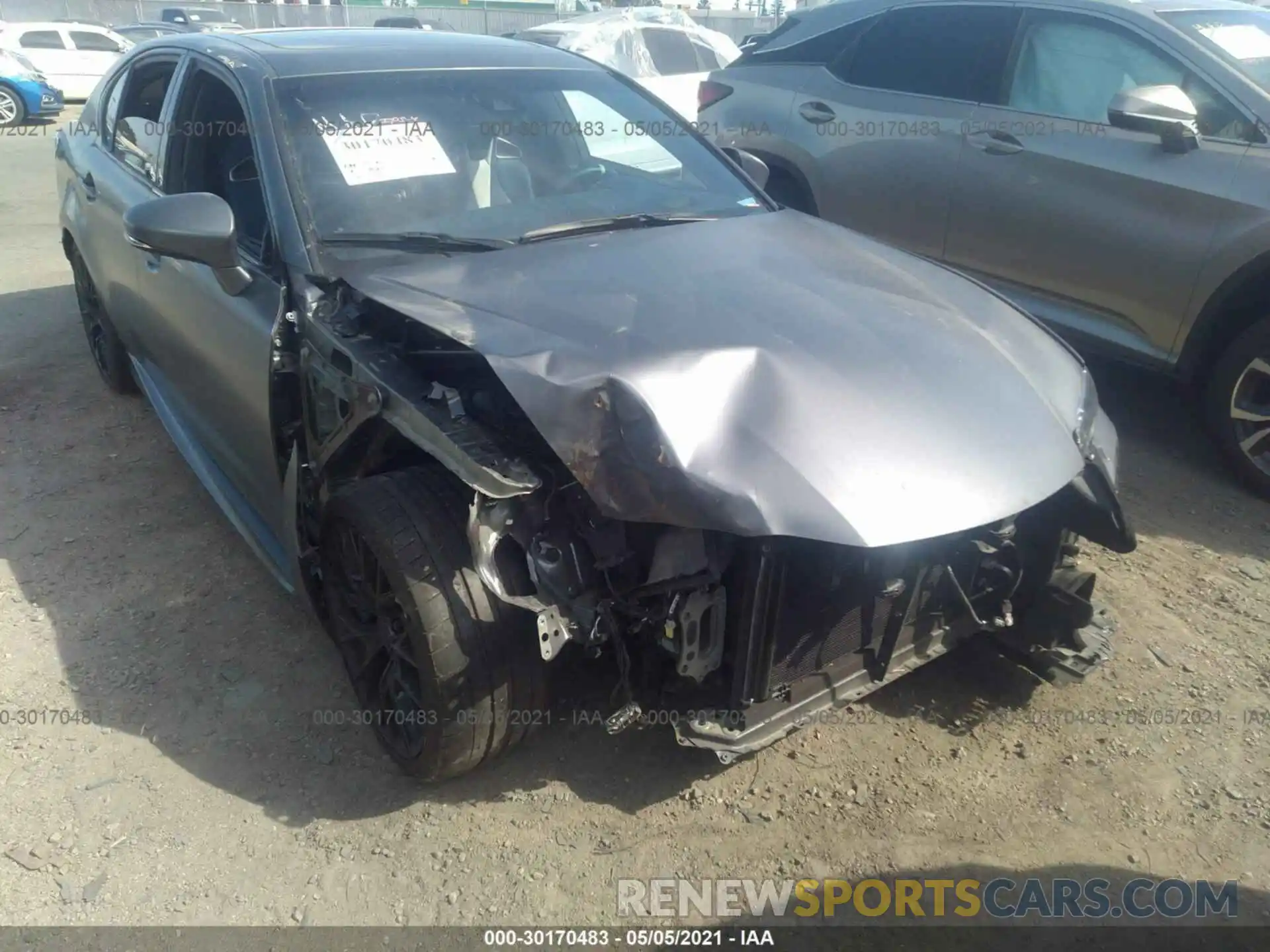 6 Photograph of a damaged car JTHBP1BL5KA002758 LEXUS GS F 2019