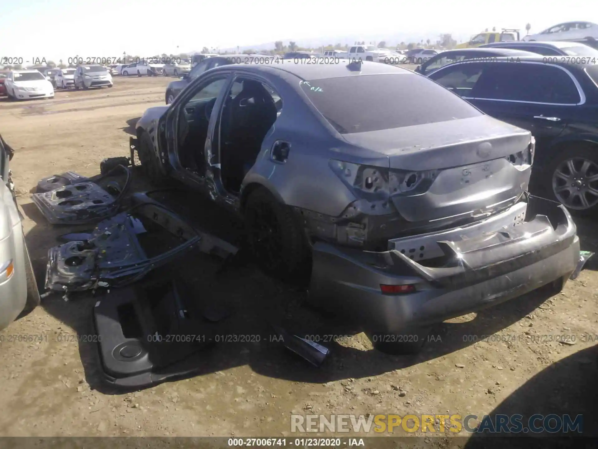 3 Photograph of a damaged car JTHBP1BL7KA002843 LEXUS GS-F 2019