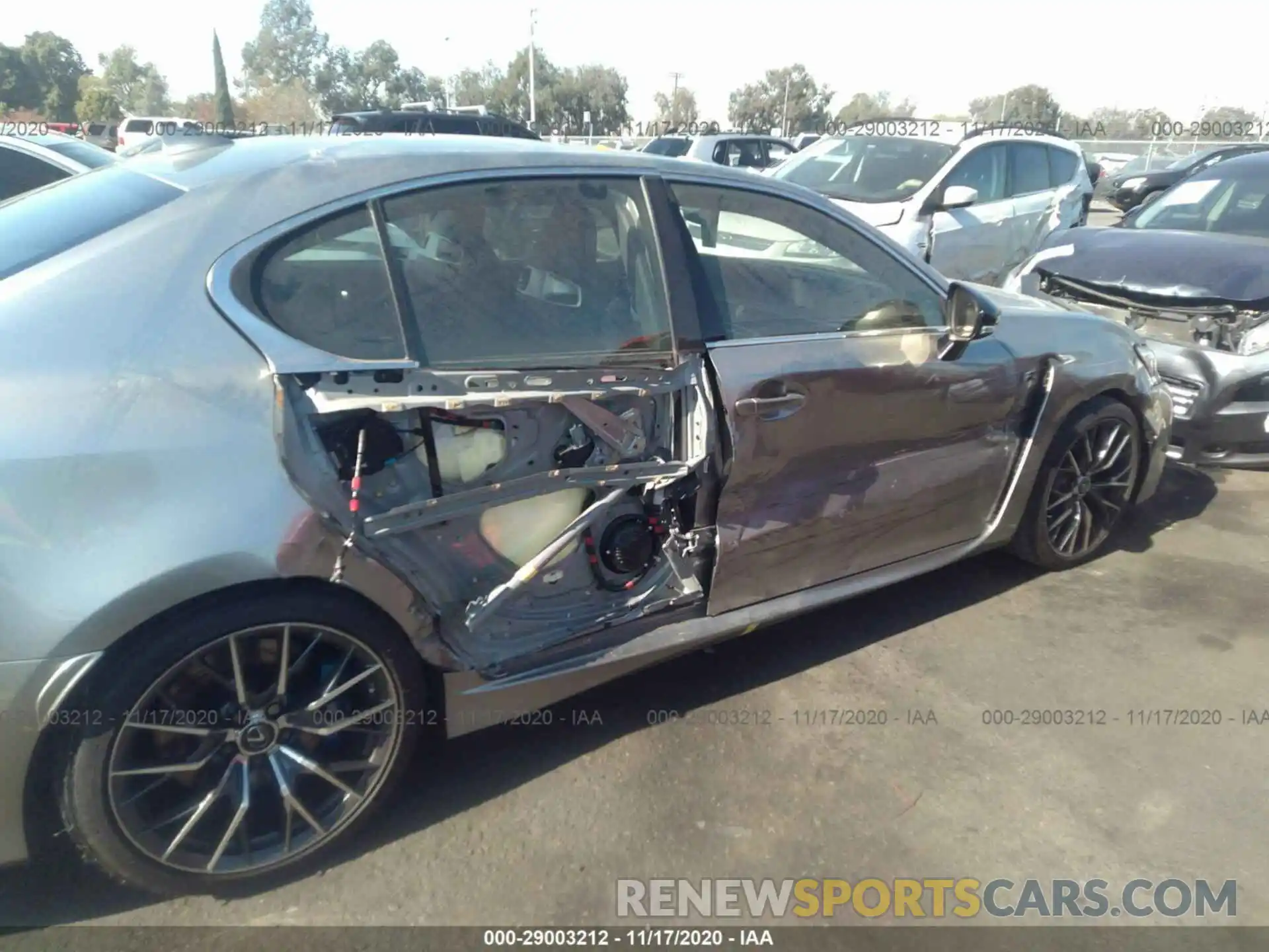 6 Photograph of a damaged car JTHBP1BL9LA003073 LEXUS GS F 2020