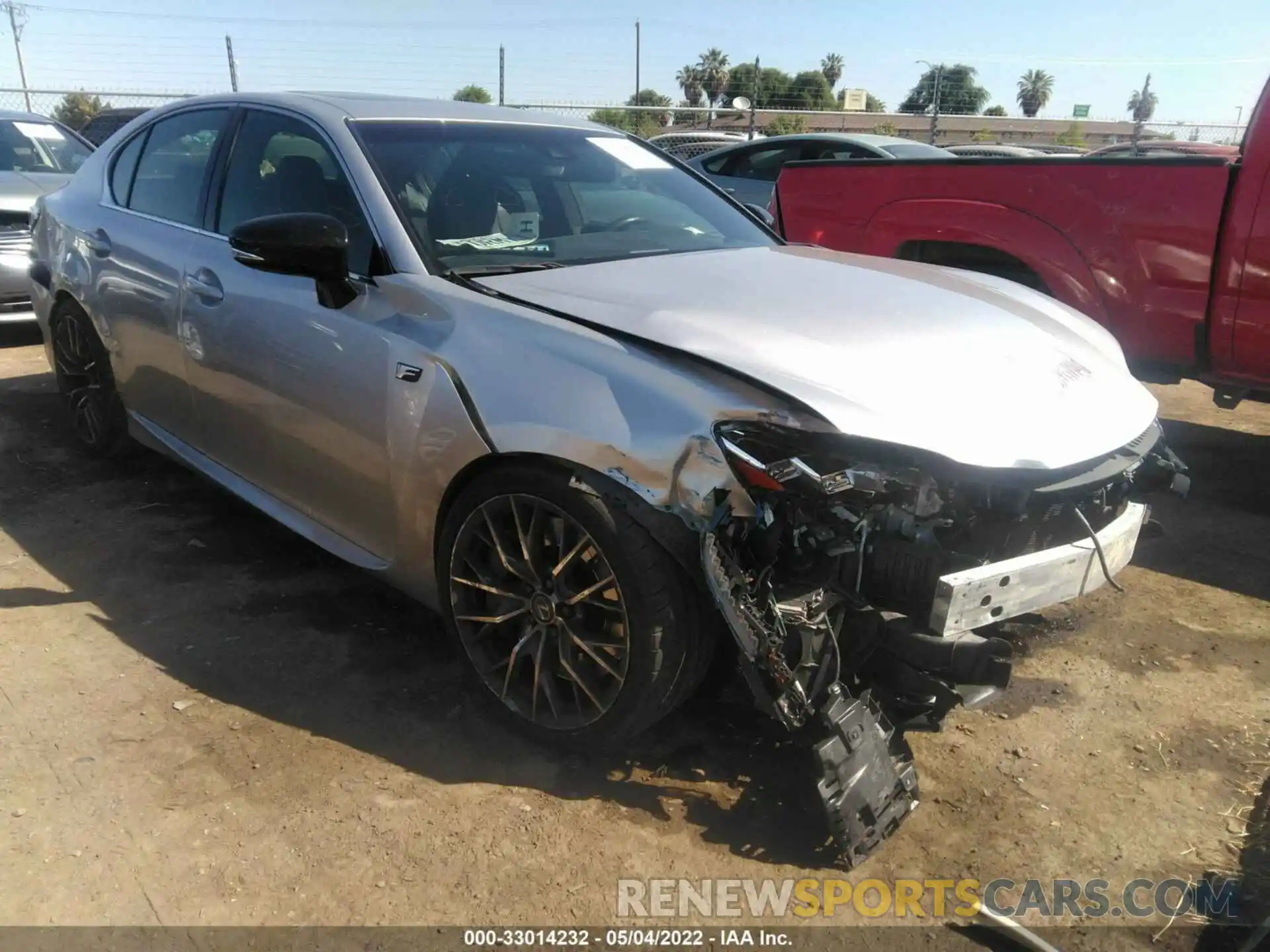 1 Photograph of a damaged car JTHBP1BLXLA003101 LEXUS GS F 2020