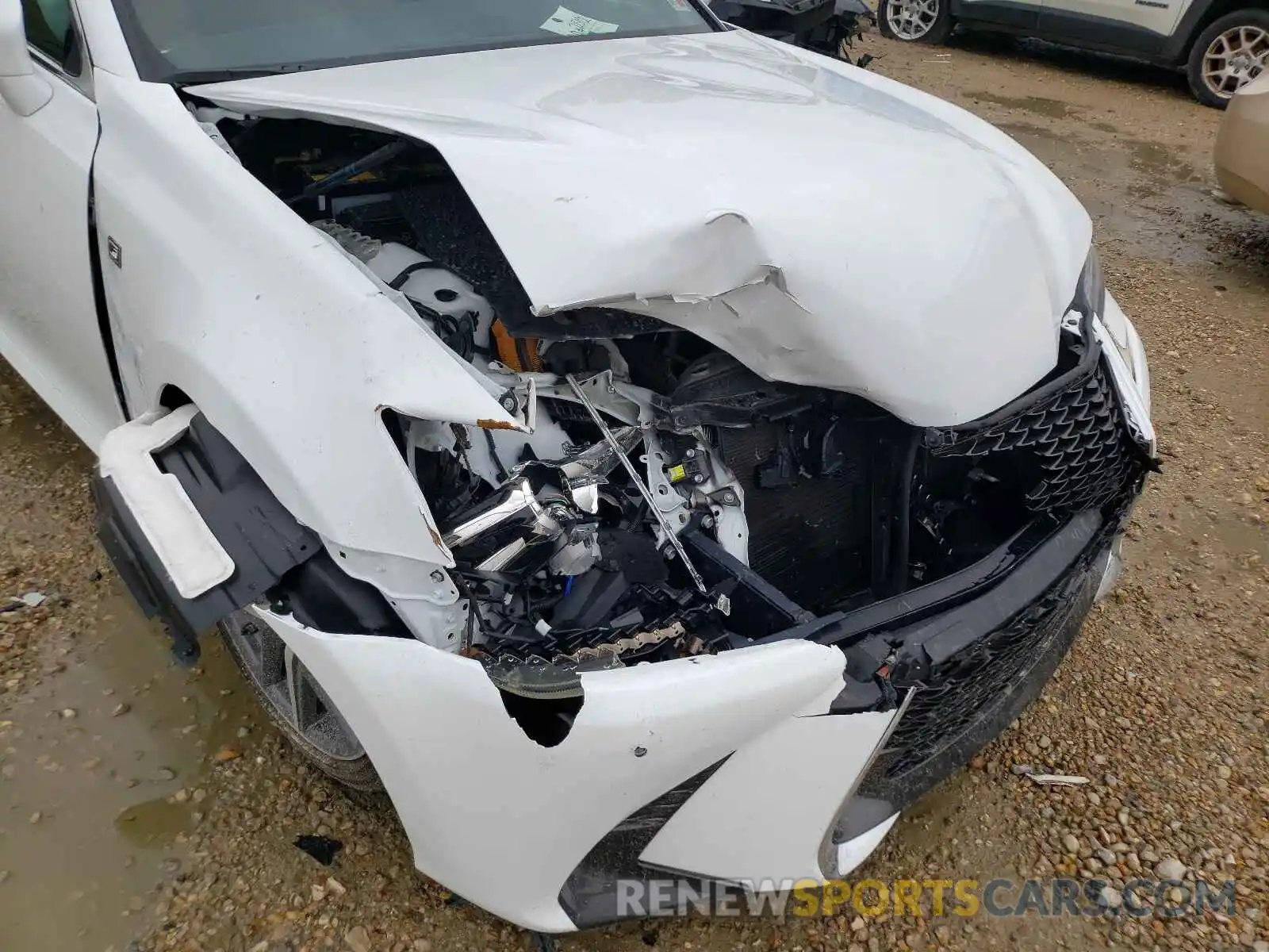 9 Photograph of a damaged car JTHBZ1BL0KA017470 LEXUS GS350 2019