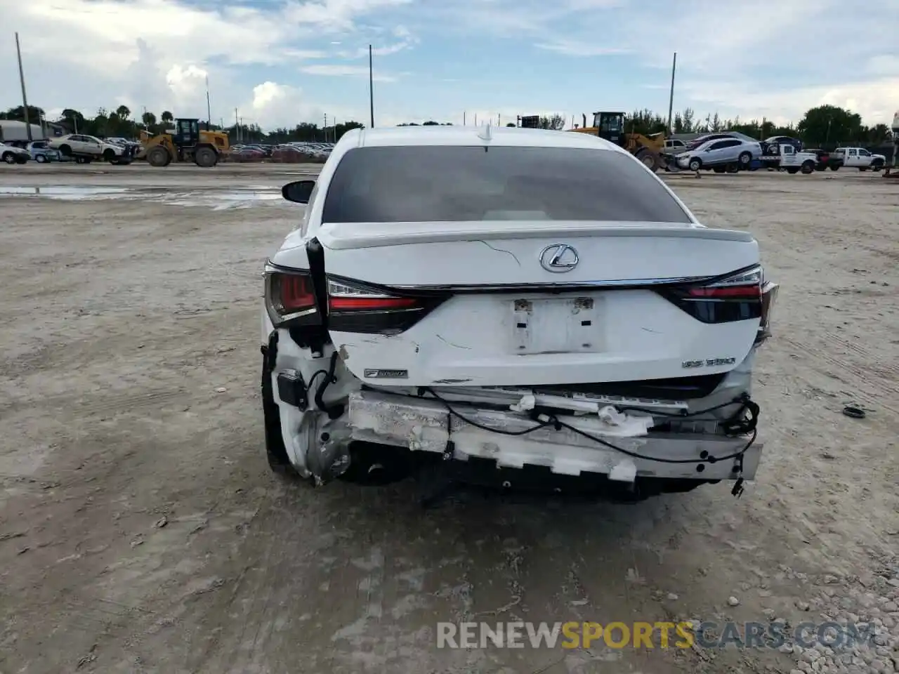 9 Photograph of a damaged car JTHBZ1BL1KA018465 LEXUS GS350 2019