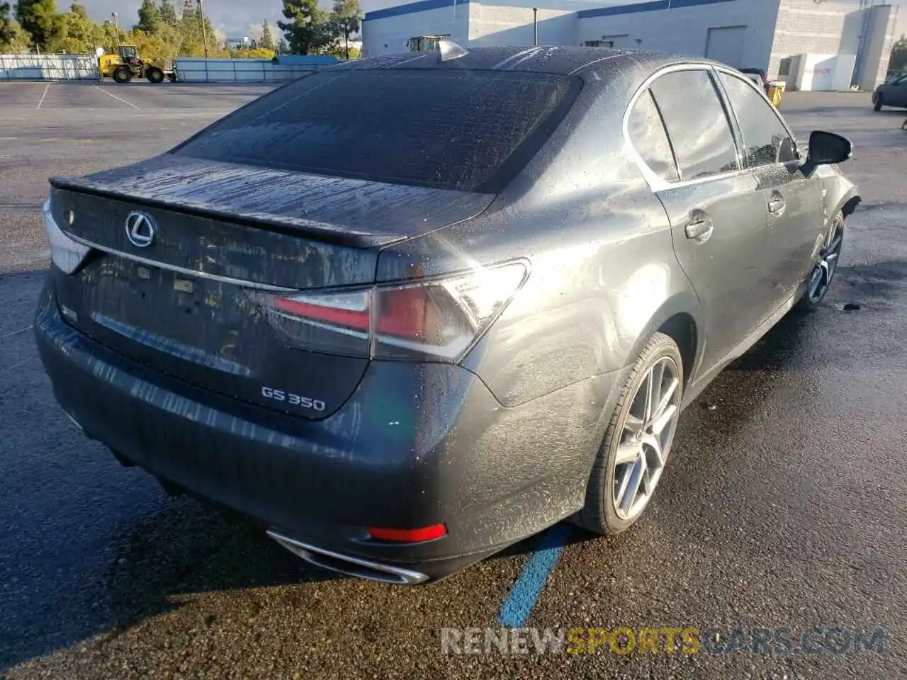 4 Photograph of a damaged car JTHBZ1BL3KA019200 LEXUS GS350 2019