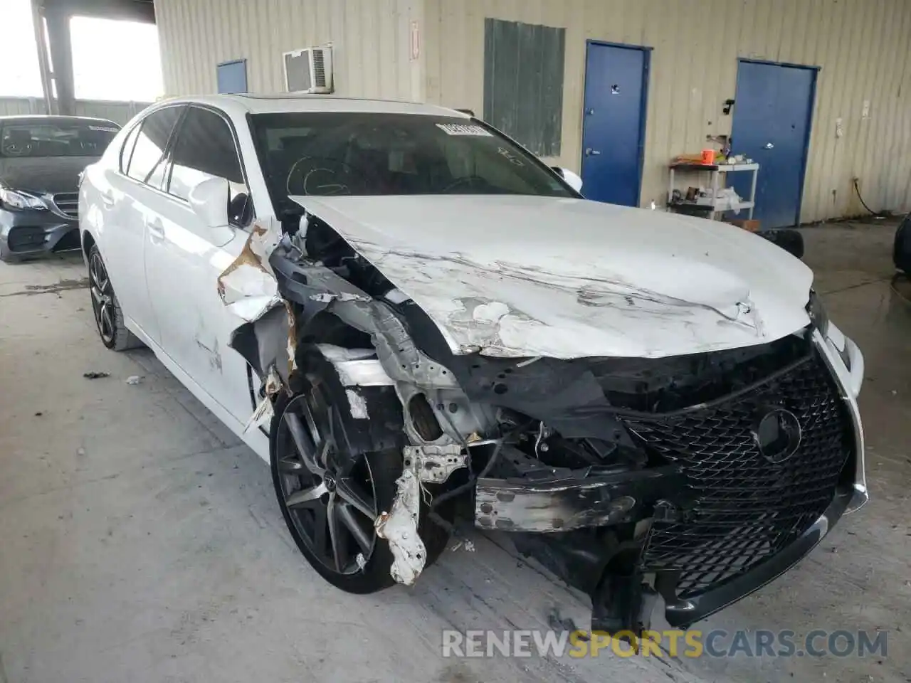 1 Photograph of a damaged car JTHBZ1BL4KA017519 LEXUS GS350 2019