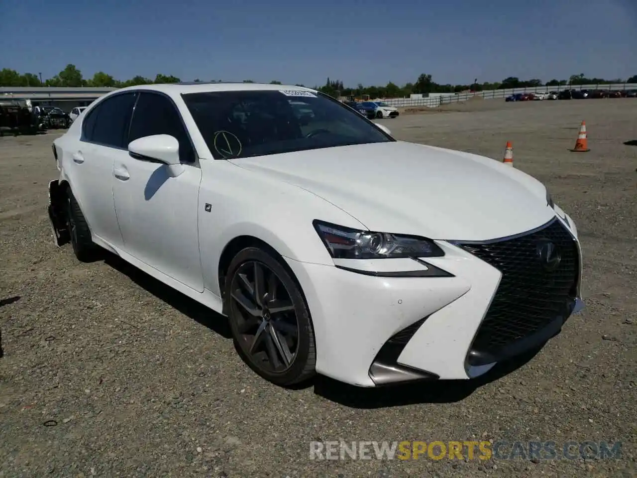 1 Фотография поврежденного автомобиля JTHBZ1BL7KA017014 LEXUS GS350 2019