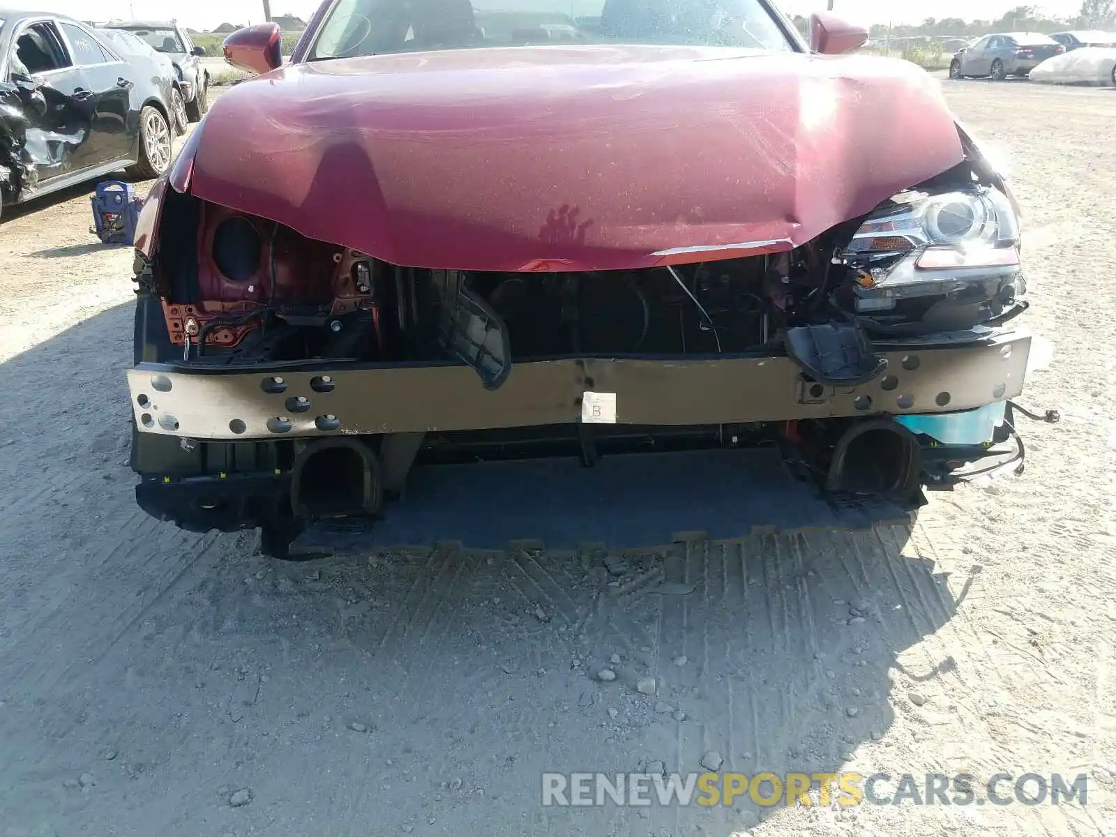 9 Фотография поврежденного автомобиля JTHBZ1BL8KA016986 LEXUS GS350 2019