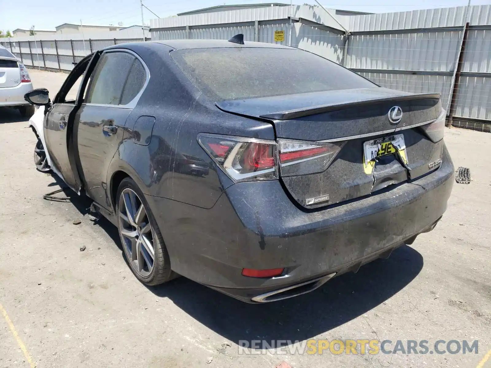 3 Photograph of a damaged car JTHBZ1BL8KA018219 LEXUS GS350 2019