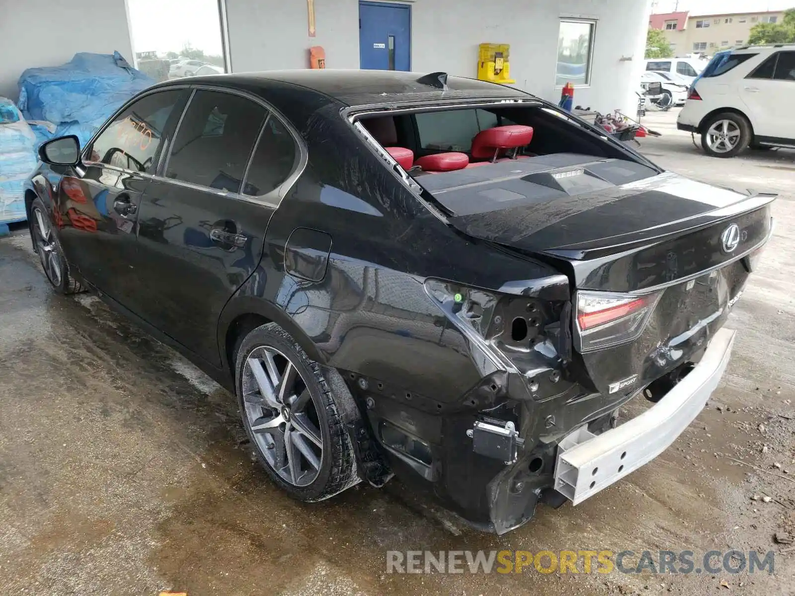 3 Photograph of a damaged car JTHBZ1BLXKA017654 LEXUS GS350 2019