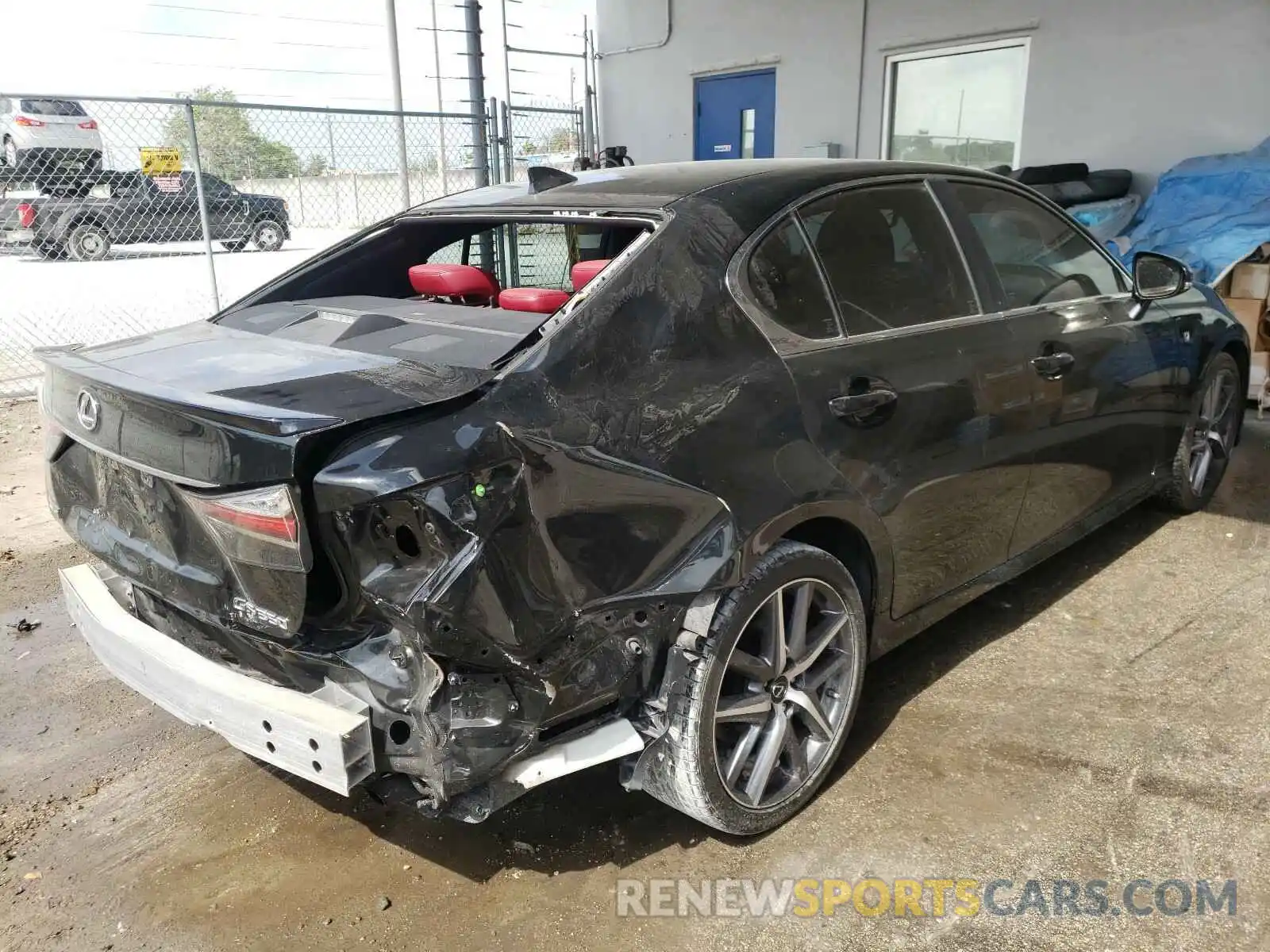 4 Photograph of a damaged car JTHBZ1BLXKA017654 LEXUS GS350 2019