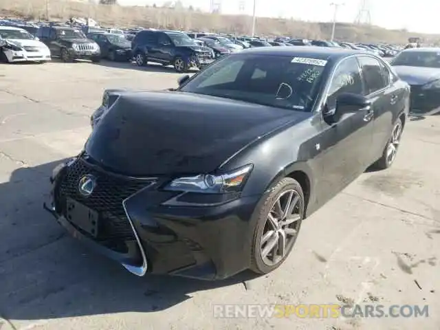 2 Photograph of a damaged car JTHCZ1BL1KA010905 LEXUS GS350 2019