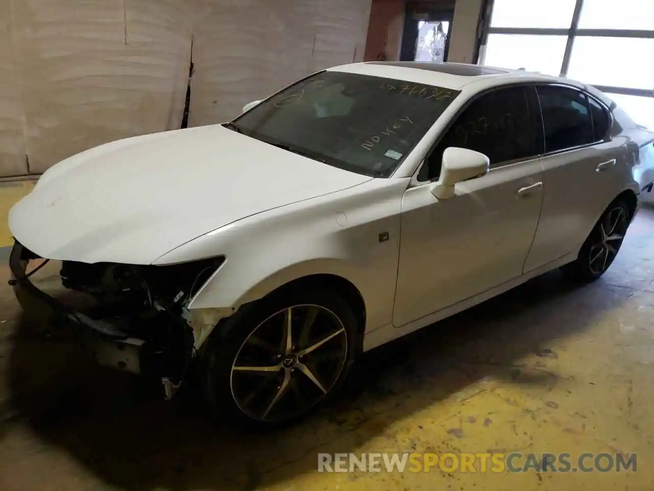 2 Photograph of a damaged car JTHCZ1BL3KA011067 LEXUS GS350 2019