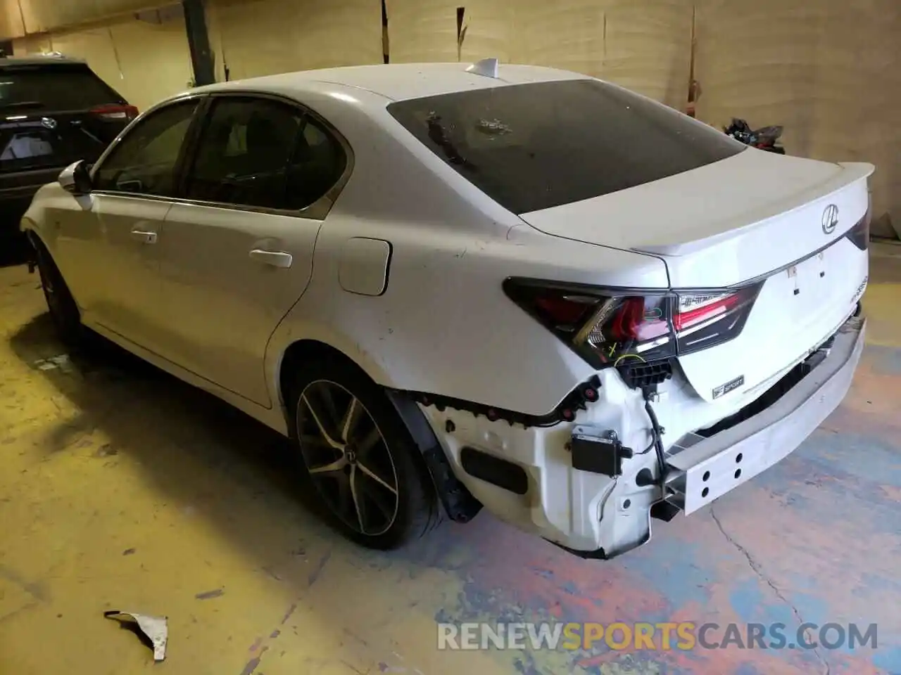 3 Photograph of a damaged car JTHCZ1BL3KA011067 LEXUS GS350 2019