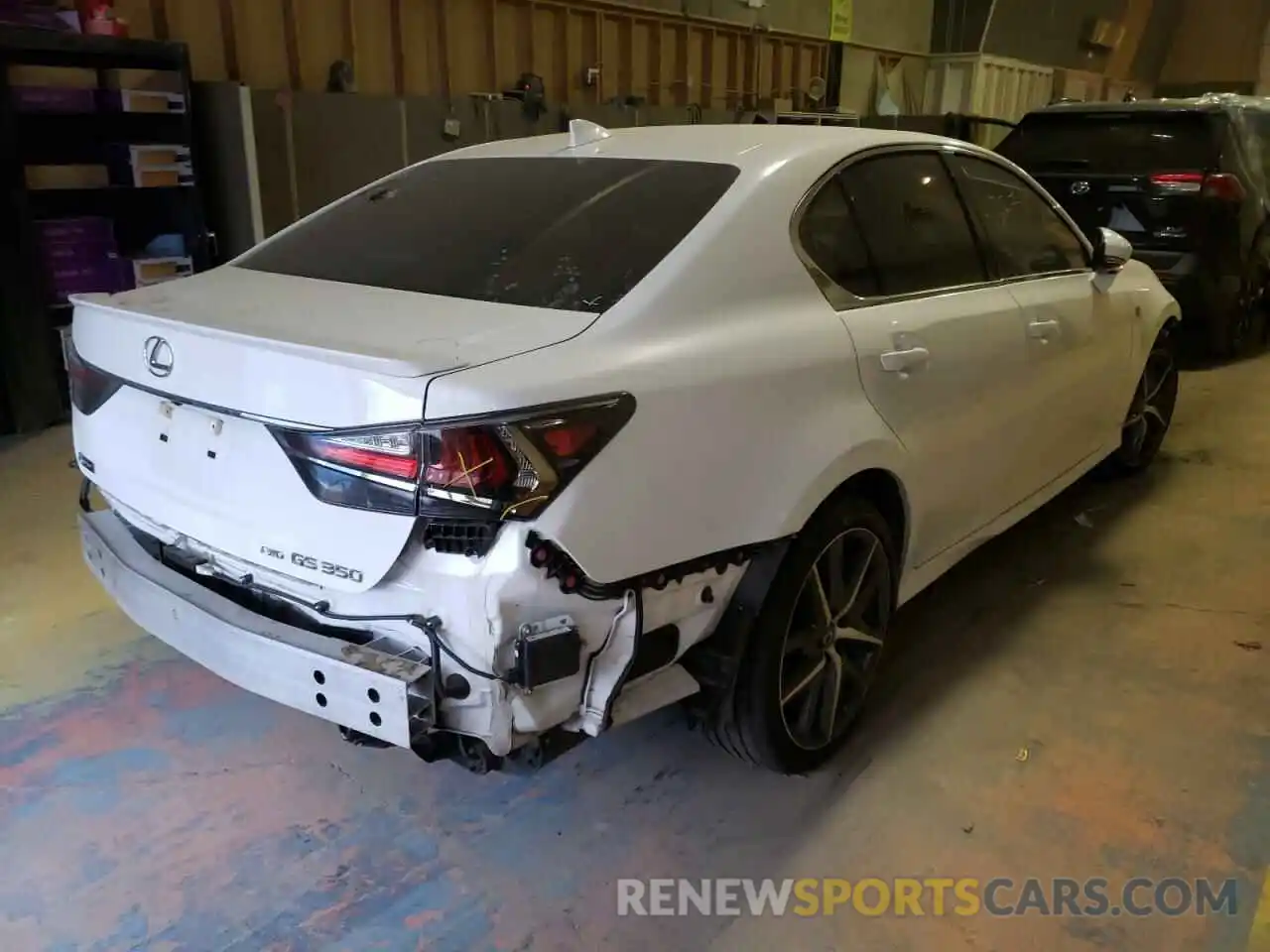 4 Photograph of a damaged car JTHCZ1BL3KA011067 LEXUS GS350 2019