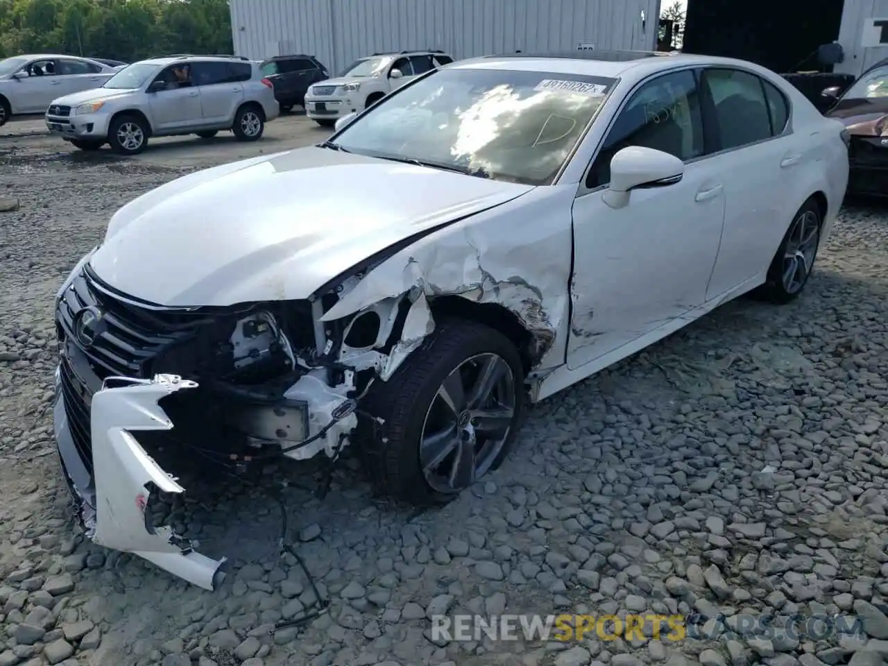 2 Photograph of a damaged car JTHCZ1BL3KA011411 LEXUS GS350 2019