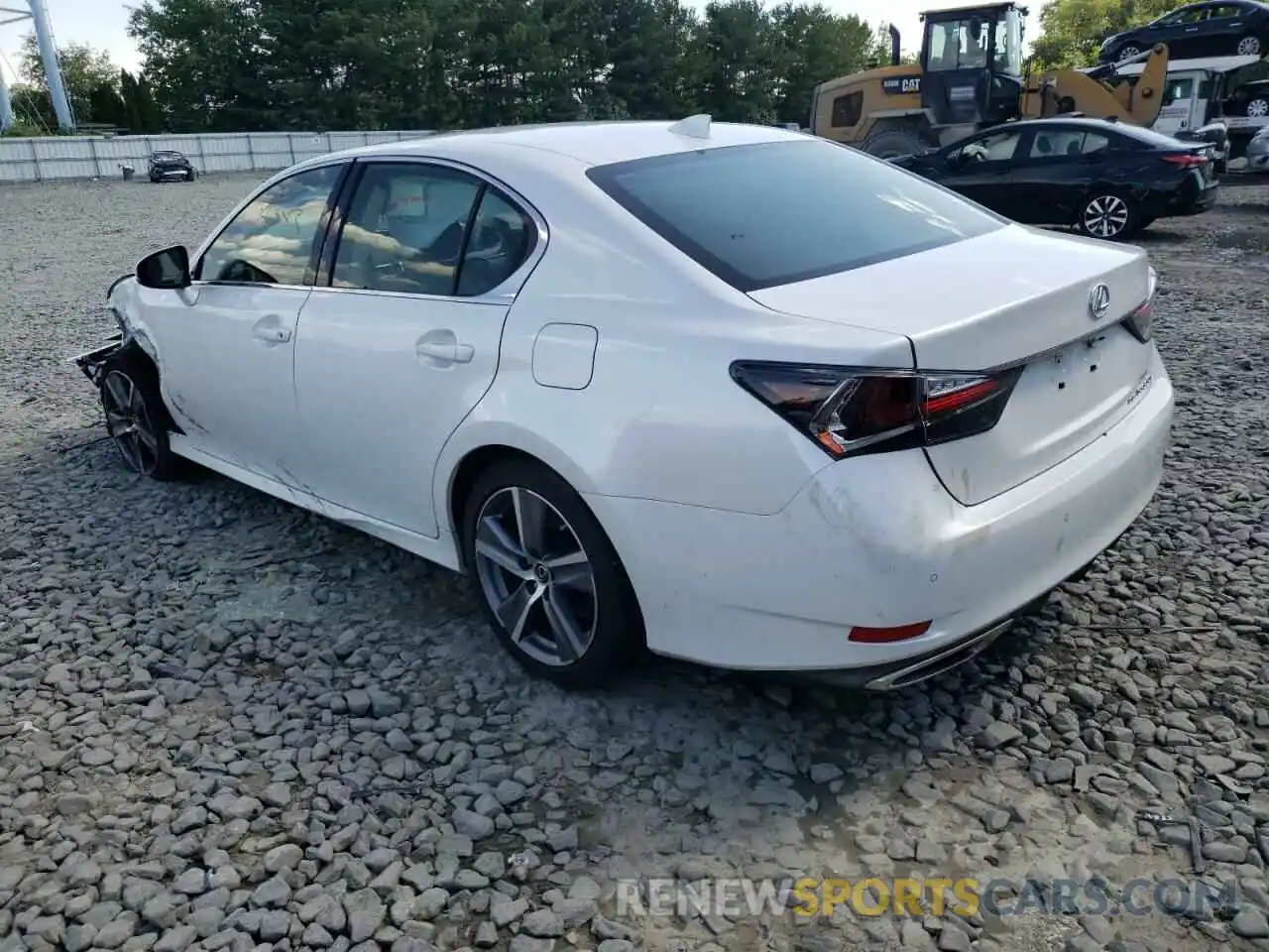 3 Фотография поврежденного автомобиля JTHCZ1BL3KA011411 LEXUS GS350 2019