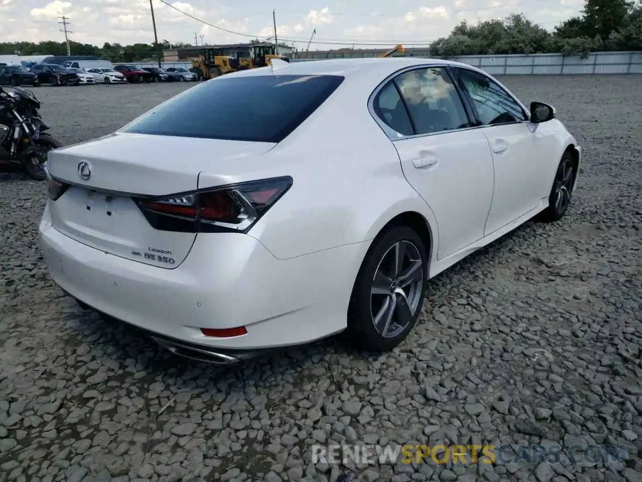 4 Фотография поврежденного автомобиля JTHCZ1BL3KA011411 LEXUS GS350 2019