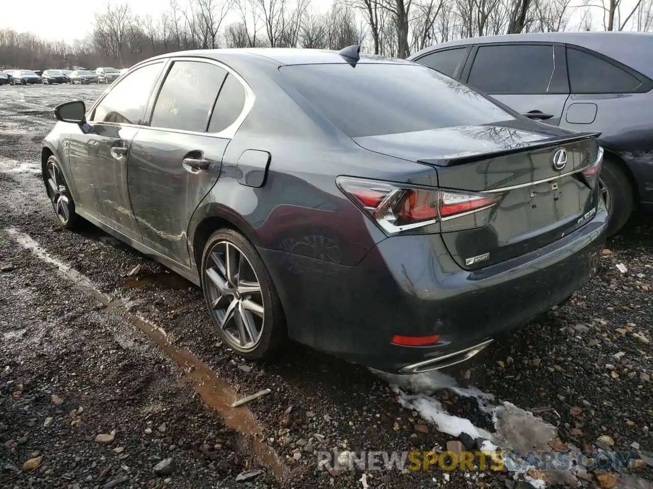 3 Photograph of a damaged car JTHCZ1BL4KA011613 LEXUS GS350 2019