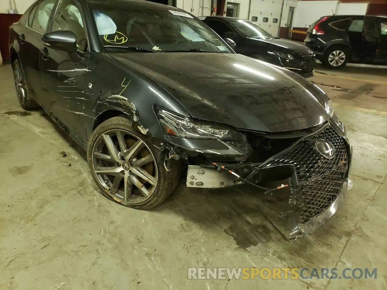 9 Photograph of a damaged car JTHCZ1BLXKA011731 LEXUS GS350 2019