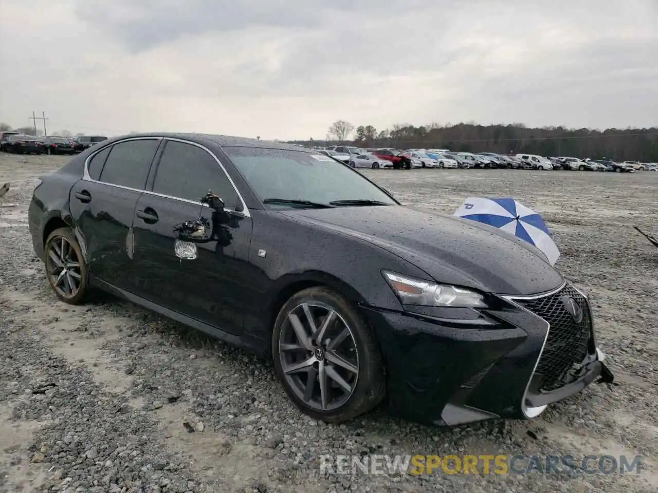 1 Photograph of a damaged car JTHEZ1BL0LA019315 LEXUS GS350 2020