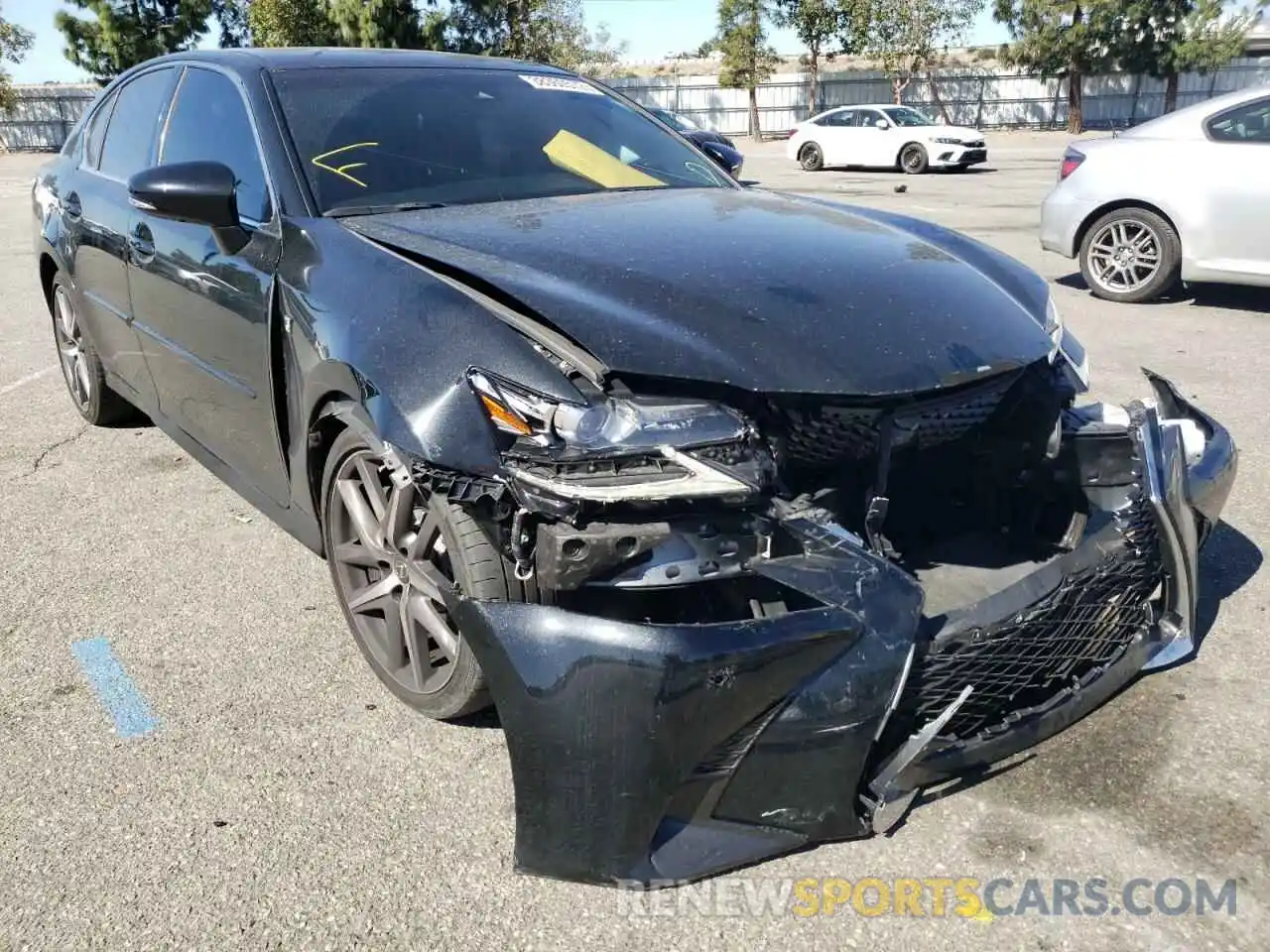 1 Photograph of a damaged car JTHEZ1BL5LA019679 LEXUS GS350 2020