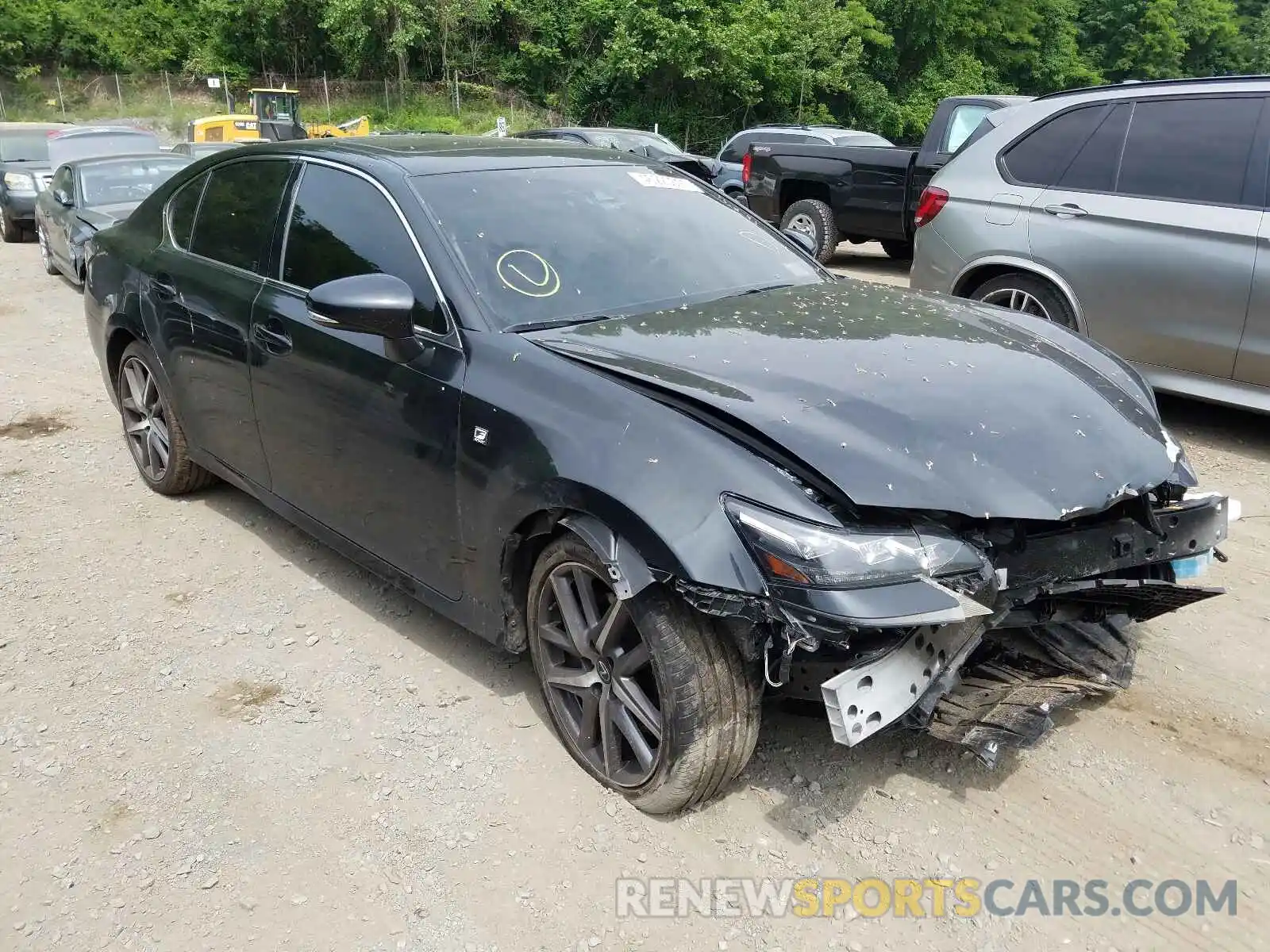 1 Photograph of a damaged car JTHEZ1CL0LA012590 LEXUS GS350 2020