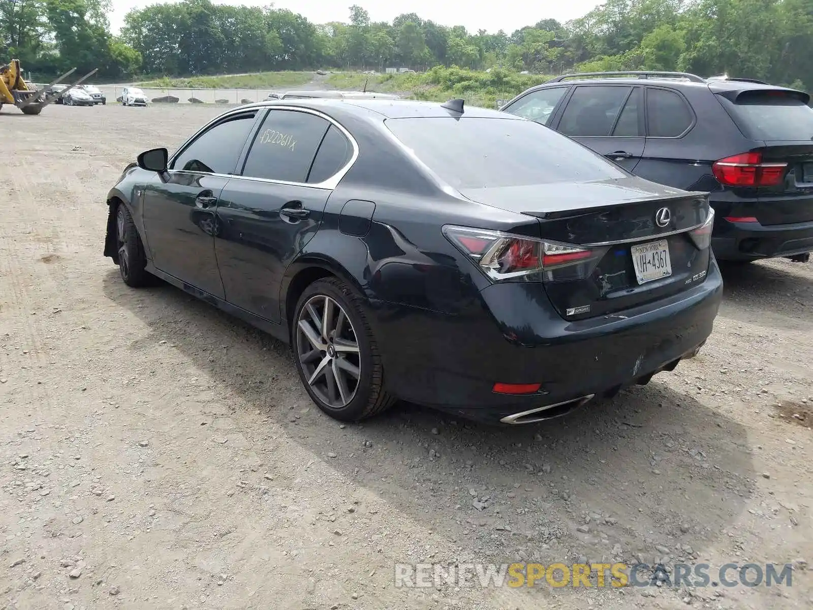 3 Photograph of a damaged car JTHEZ1CL0LA012590 LEXUS GS350 2020