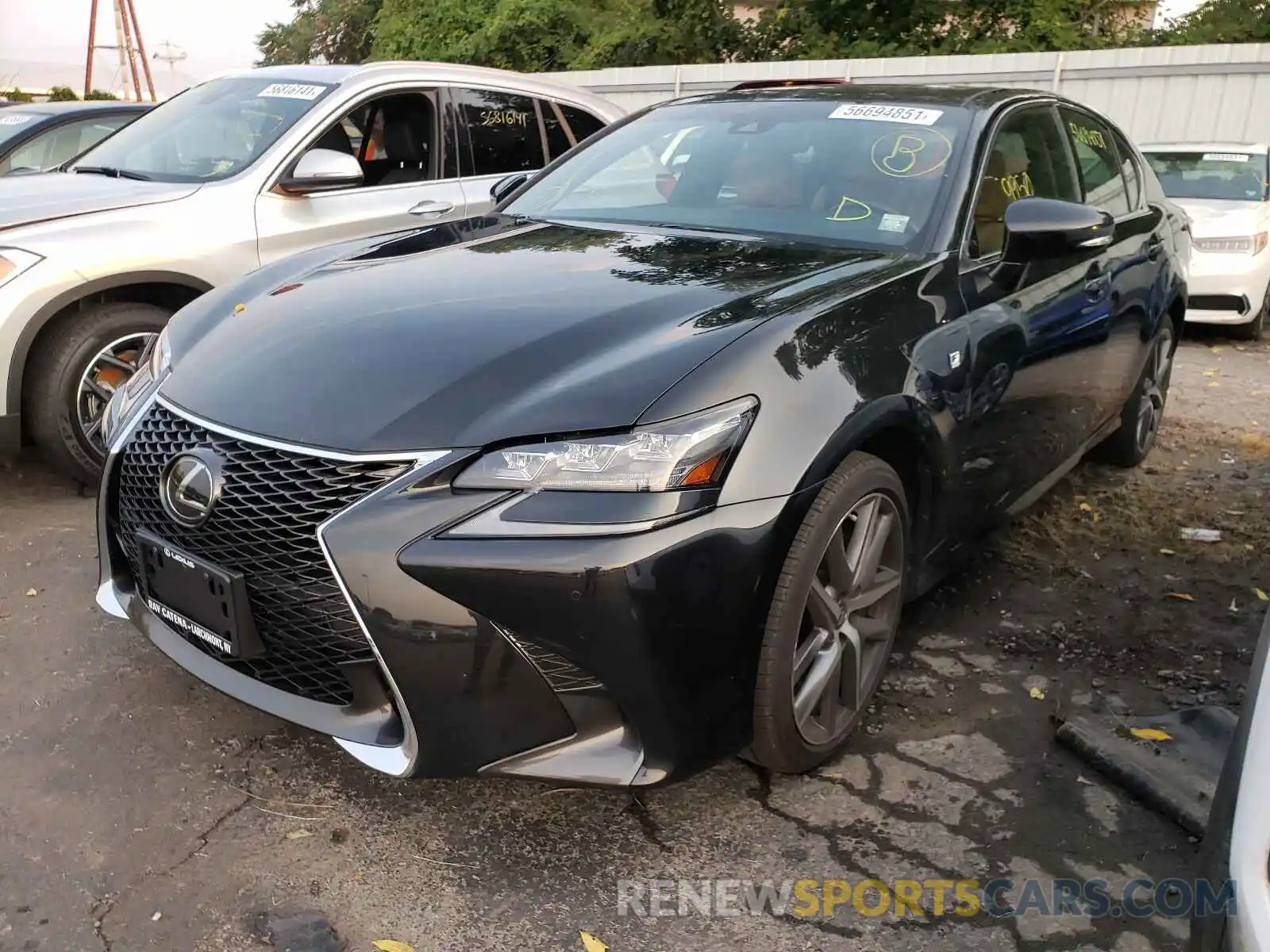 2 Фотография поврежденного автомобиля JTHEZ1CL2LA013014 LEXUS GS350 2020