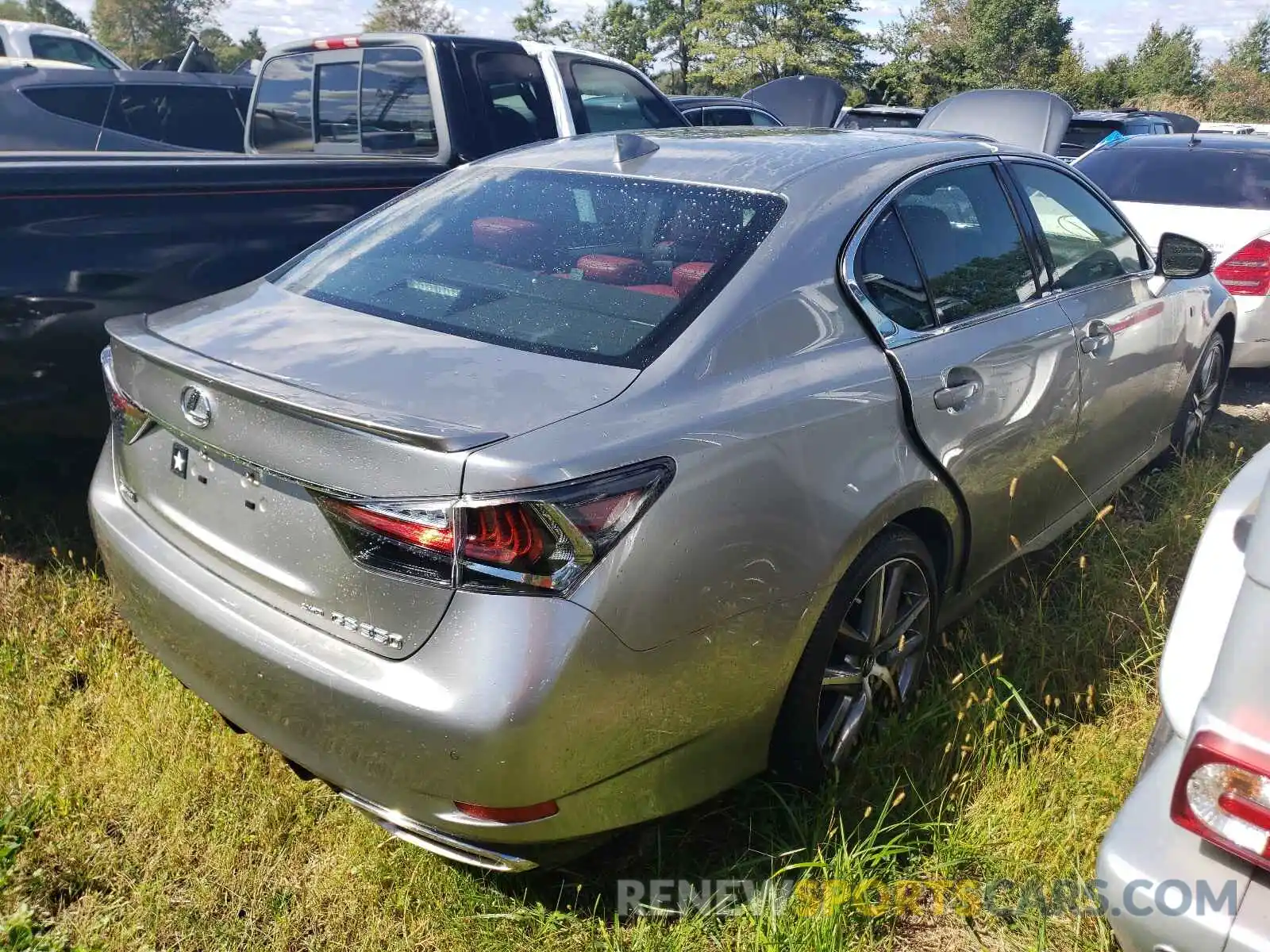 4 Photograph of a damaged car JTHEZ1CL7LA012389 LEXUS GS350 2020