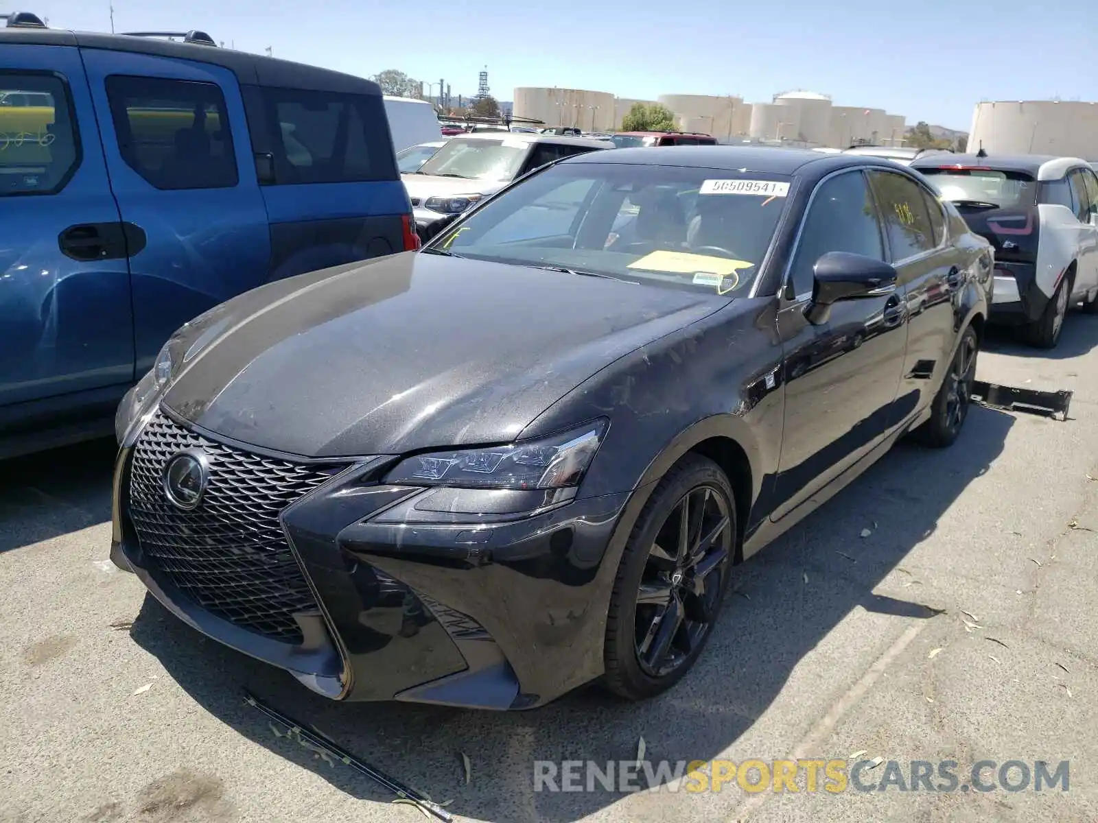 2 Фотография поврежденного автомобиля JTHGZ1CL9LA013133 LEXUS GS350 2020