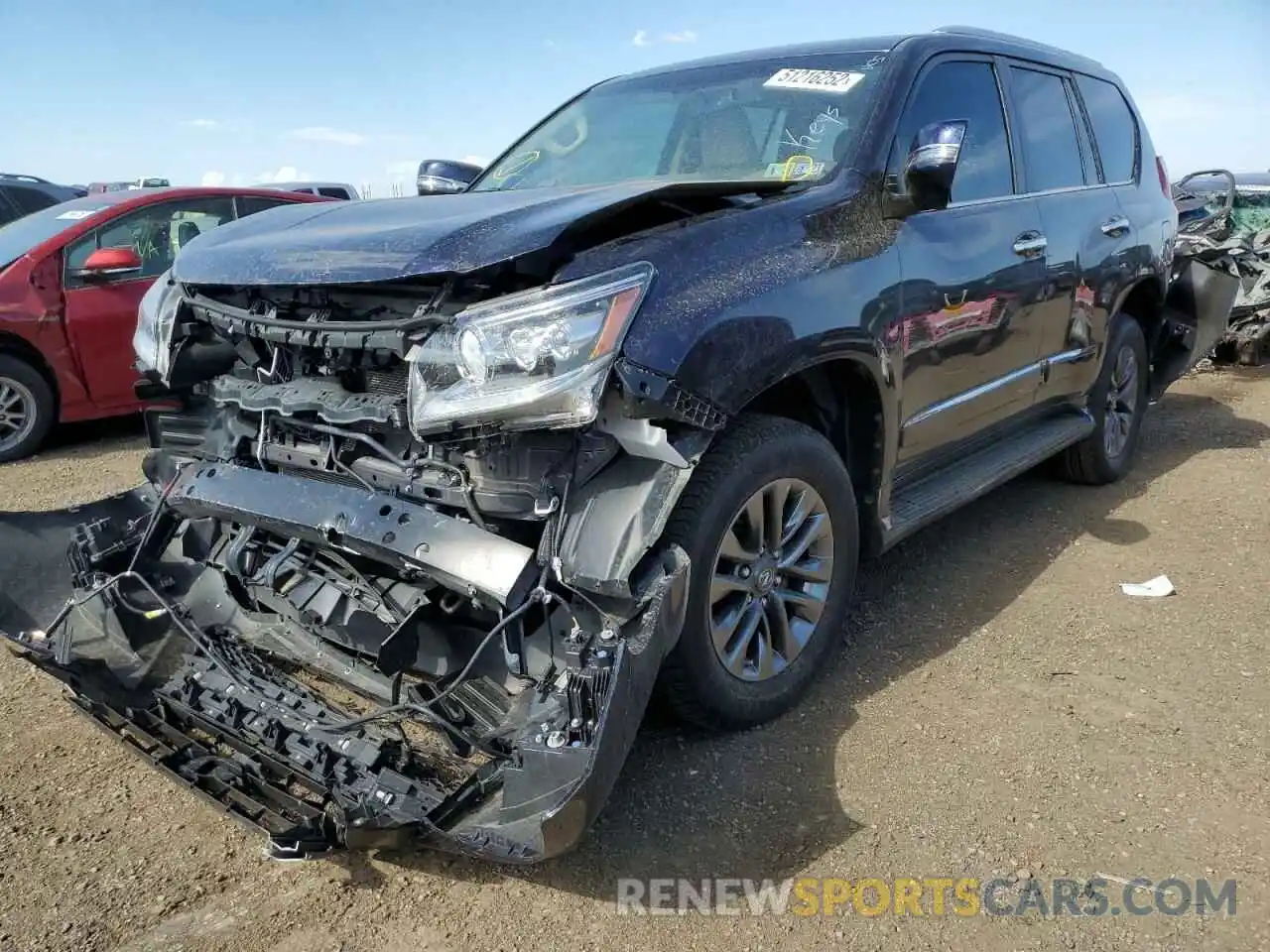 2 Photograph of a damaged car JTJBM7FX0K5212006 LEXUS GX 2019