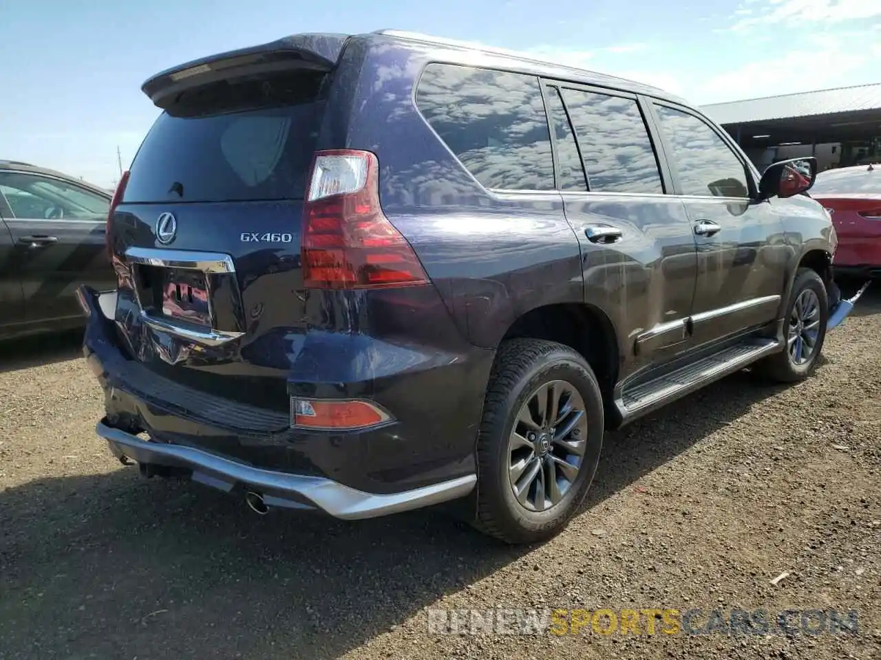 4 Фотография поврежденного автомобиля JTJBM7FX0K5212006 LEXUS GX 2019