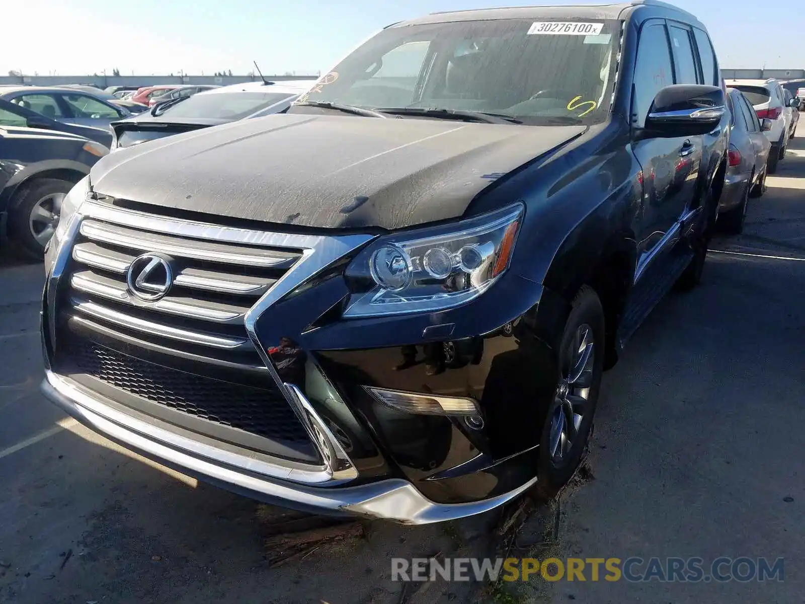 2 Photograph of a damaged car JTJBM7FX0K5213897 LEXUS GX 2019