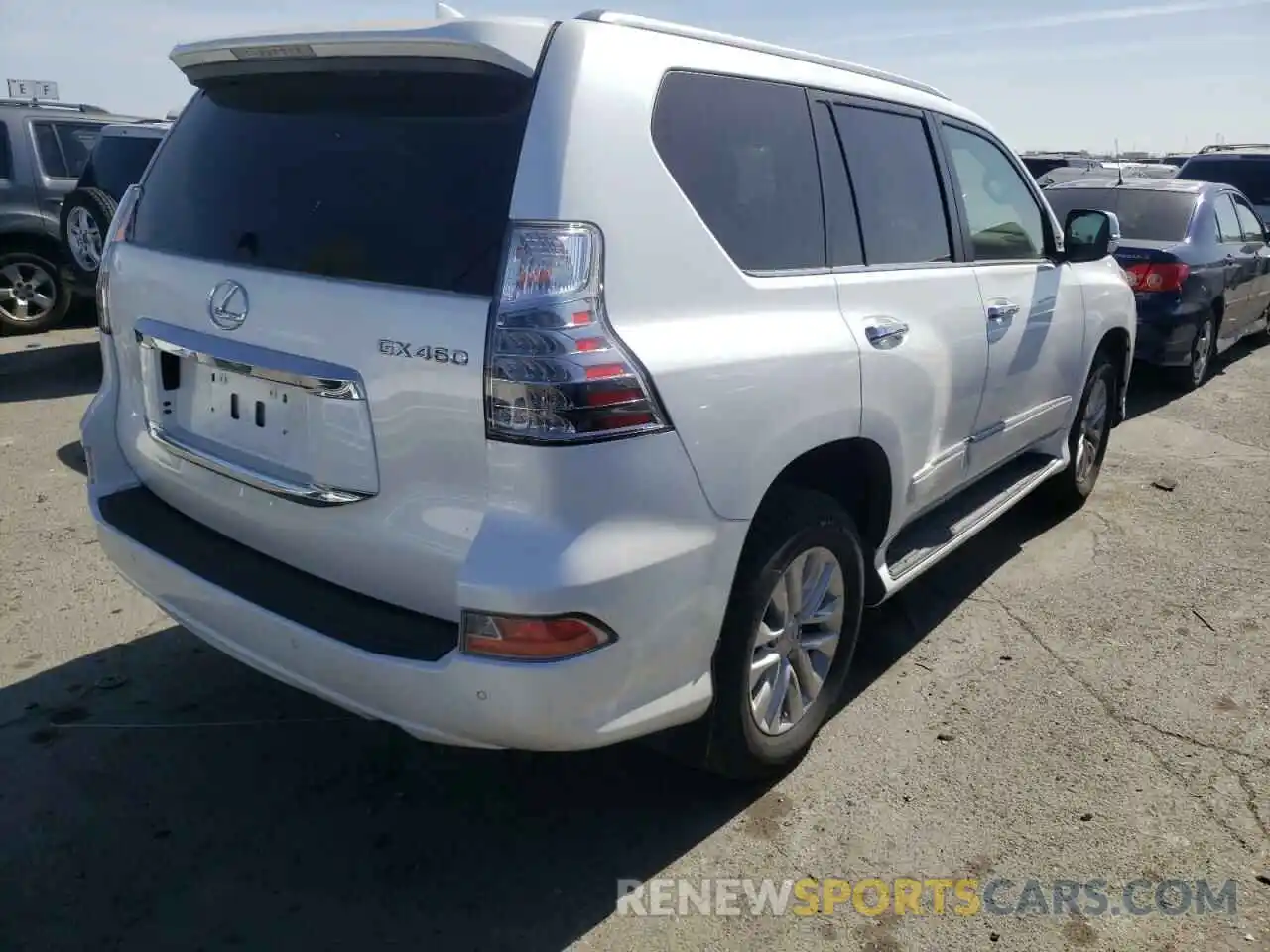 4 Фотография поврежденного автомобиля JTJBM7FX0K5215584 LEXUS GX 2019