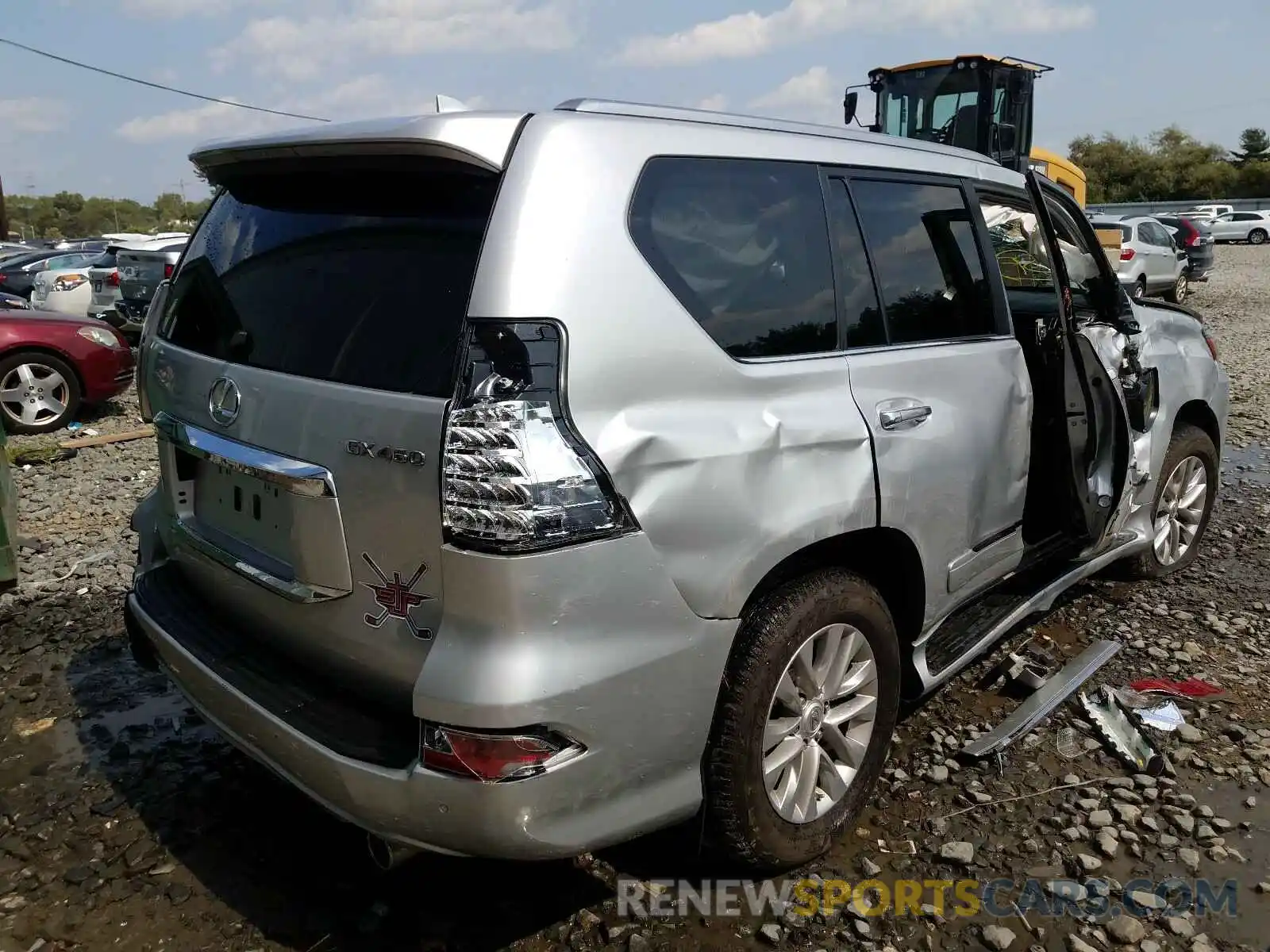 4 Photograph of a damaged car JTJBM7FX0K5217013 LEXUS GX 2019