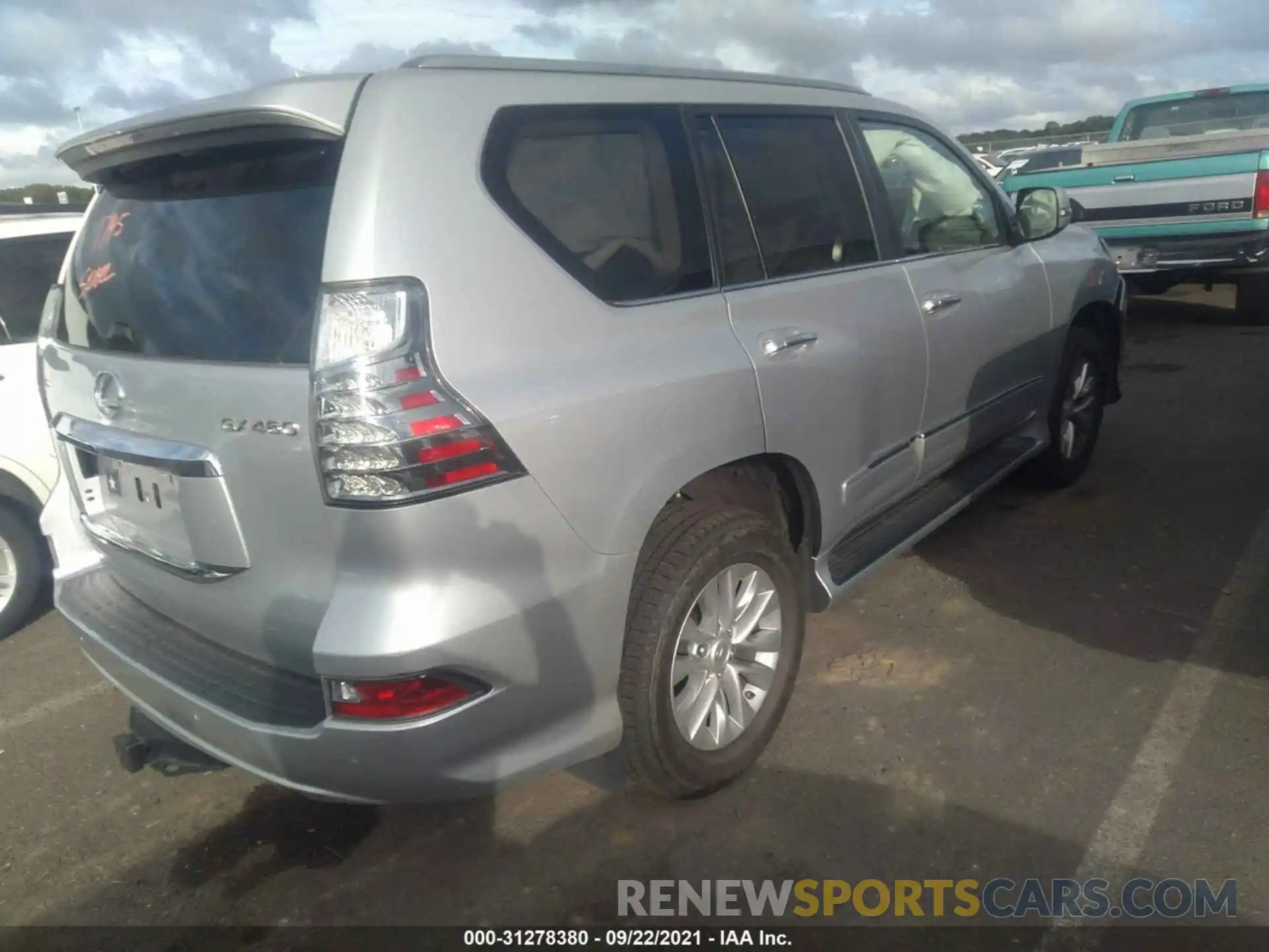 4 Фотография поврежденного автомобиля JTJBM7FX0K5217447 LEXUS GX 2019