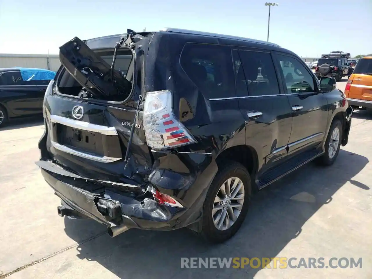 4 Photograph of a damaged car JTJBM7FX0K5217786 LEXUS GX 2019