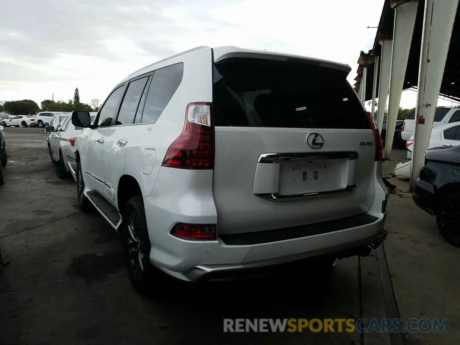 3 Photograph of a damaged car JTJBM7FX0K5218047 LEXUS GX 2019