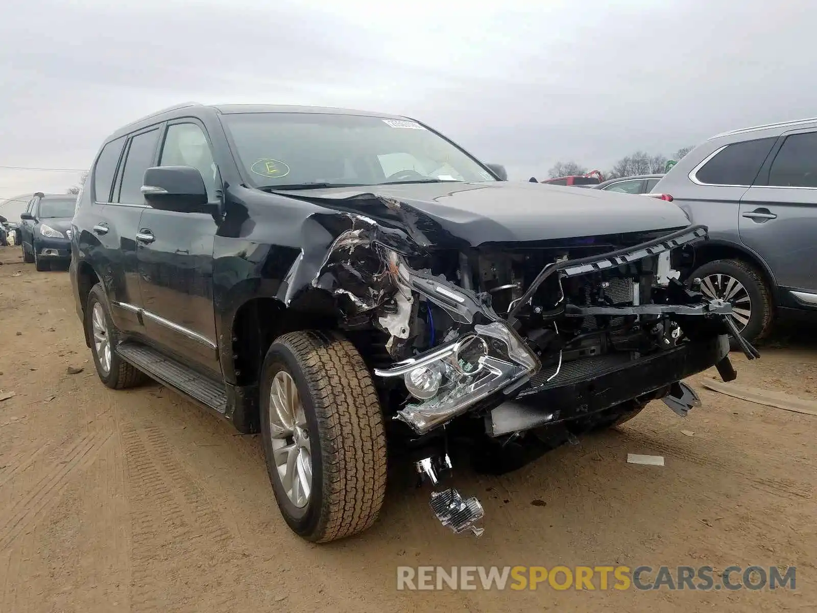 1 Photograph of a damaged car JTJBM7FX0K5220297 LEXUS GX 2019