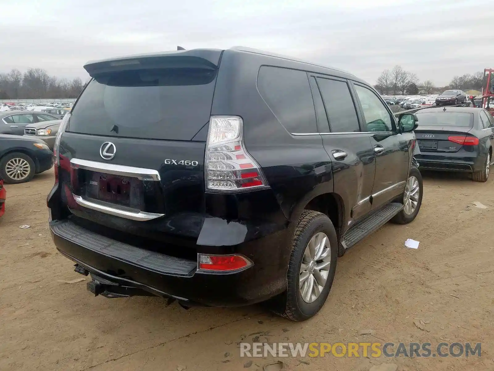 4 Фотография поврежденного автомобиля JTJBM7FX0K5220297 LEXUS GX 2019