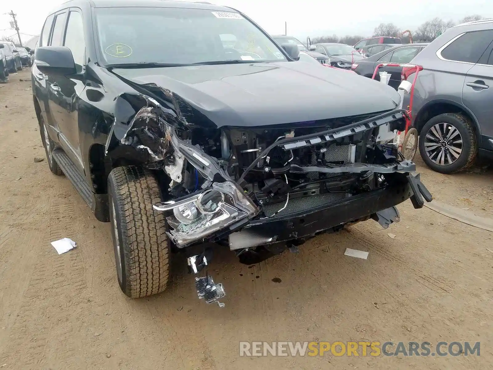 9 Photograph of a damaged car JTJBM7FX0K5220297 LEXUS GX 2019