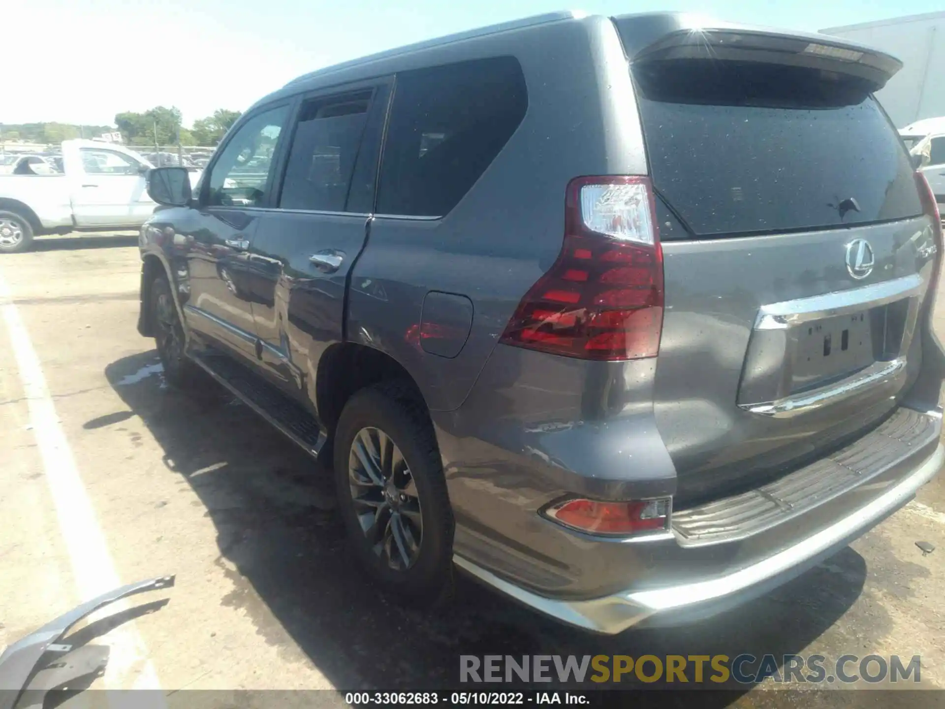 3 Photograph of a damaged car JTJBM7FX0K5222440 LEXUS GX 2019