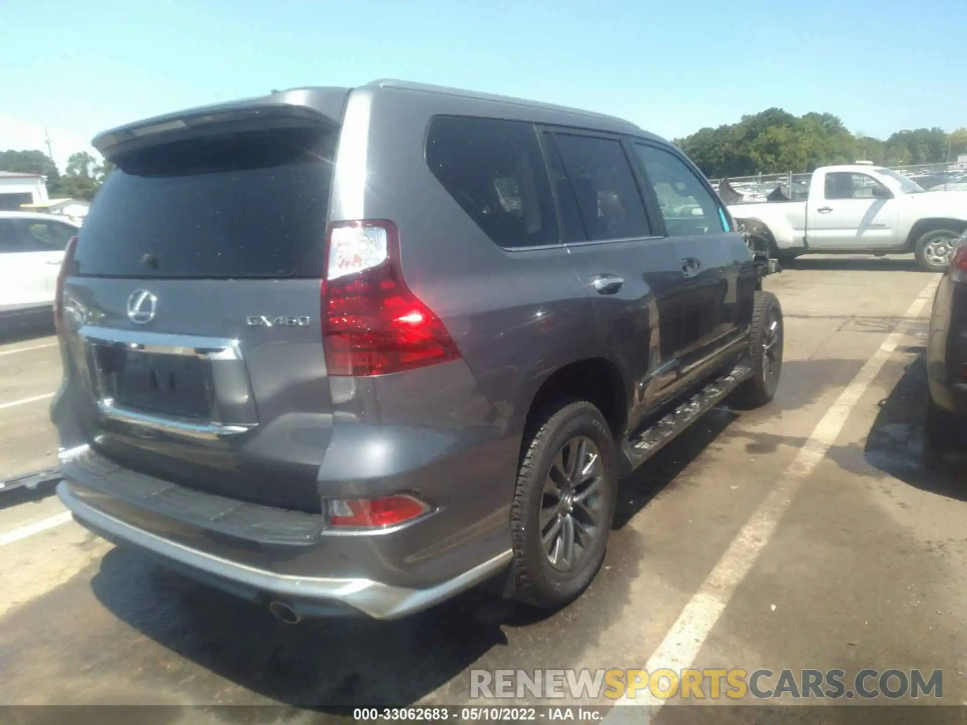 4 Фотография поврежденного автомобиля JTJBM7FX0K5222440 LEXUS GX 2019