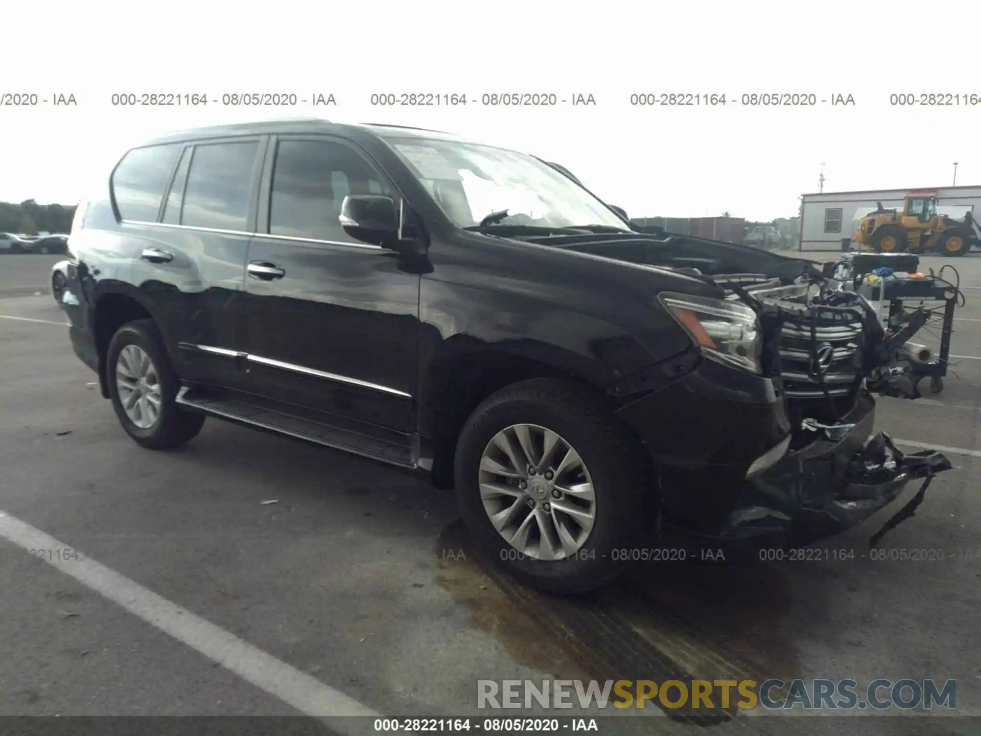 1 Photograph of a damaged car JTJBM7FX0K5222812 LEXUS GX 2019