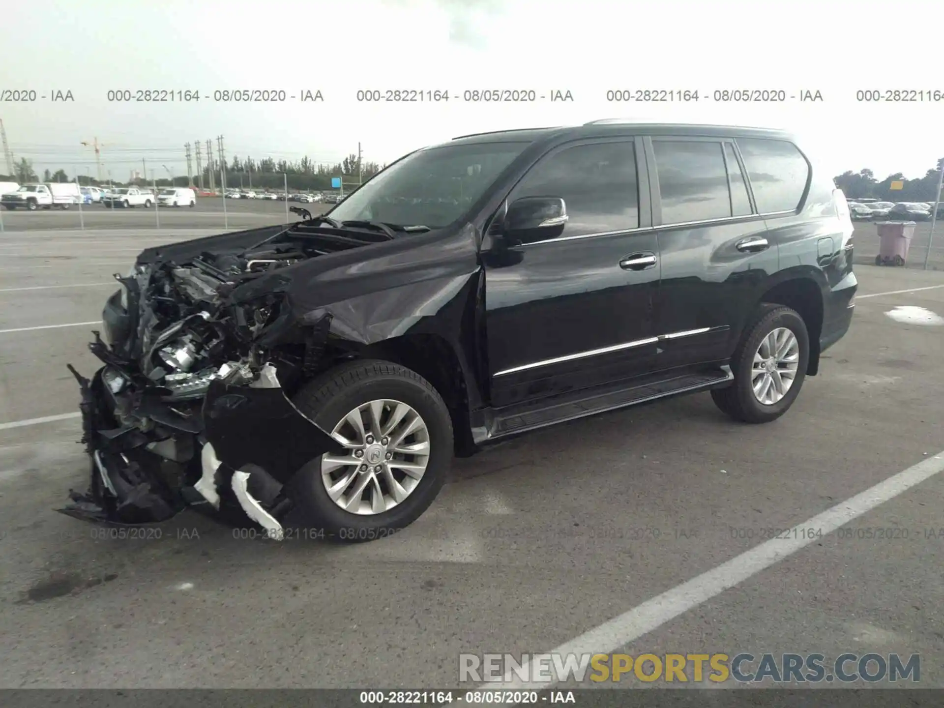 2 Photograph of a damaged car JTJBM7FX0K5222812 LEXUS GX 2019