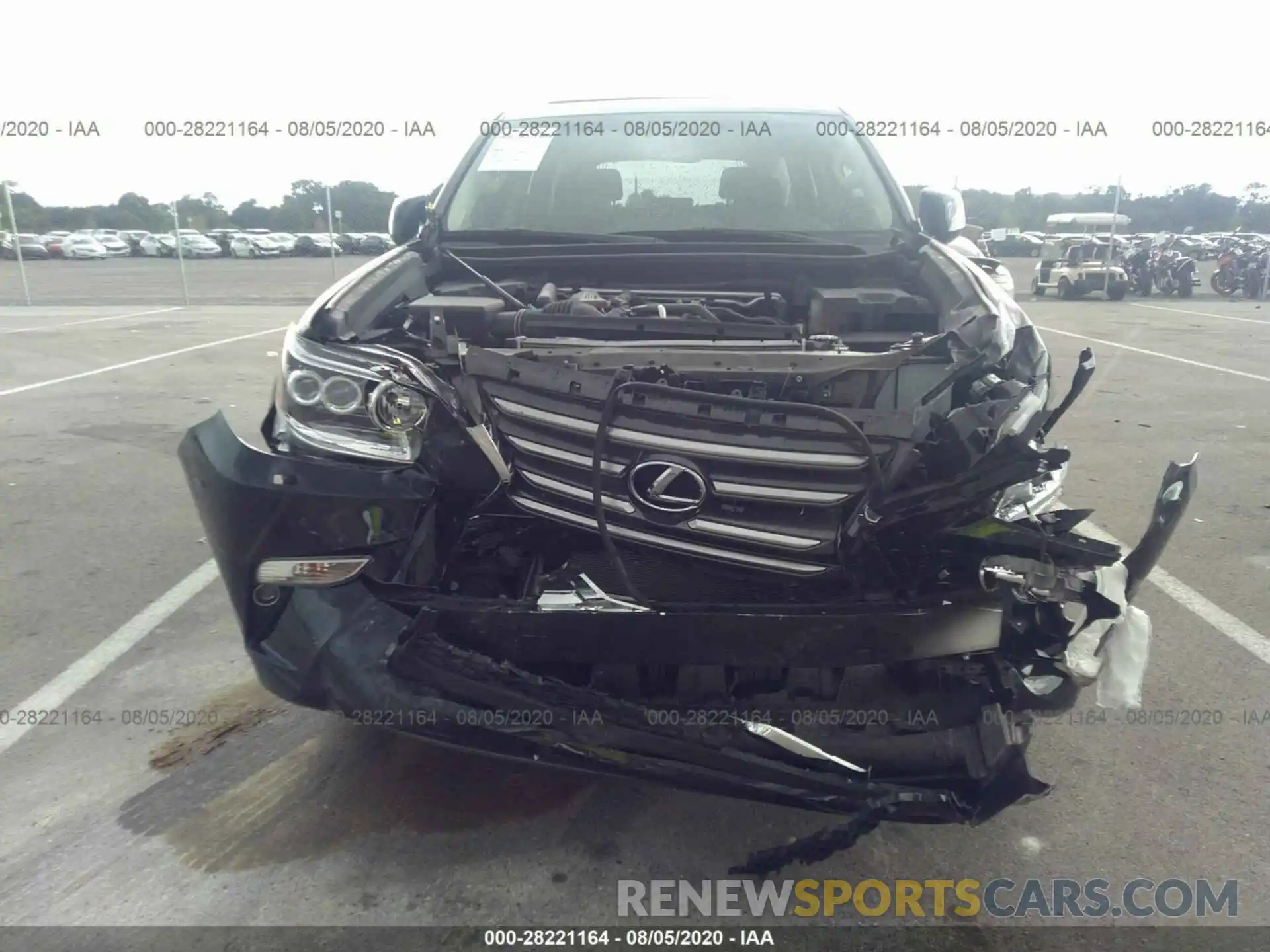 6 Photograph of a damaged car JTJBM7FX0K5222812 LEXUS GX 2019