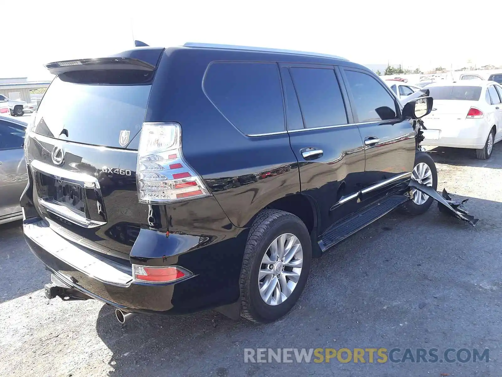 4 Photograph of a damaged car JTJBM7FX0K5225452 LEXUS GX 2019